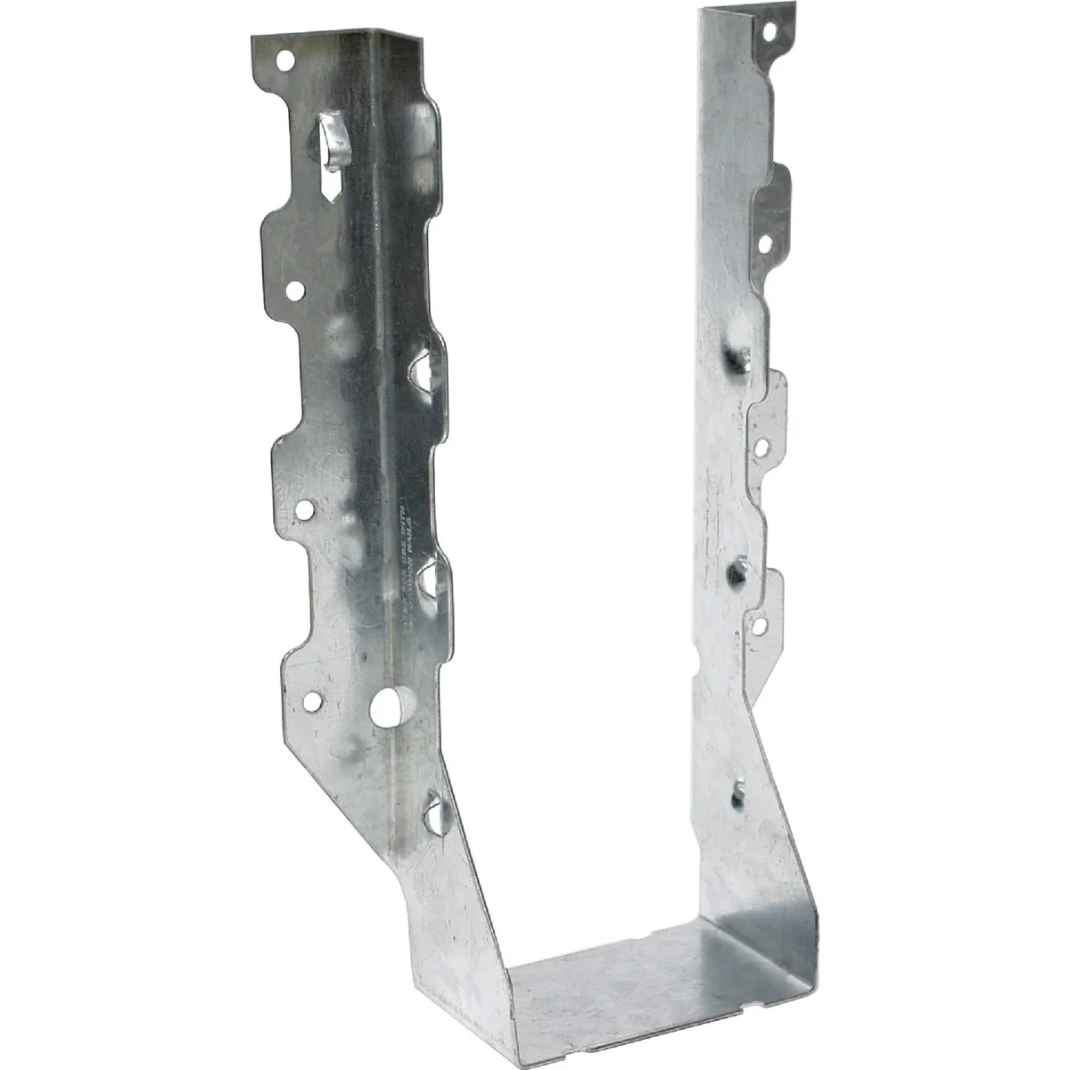 Solid Simpson Strong-Tie ZMax Steel 2 In. x 10 In. 18 ga Double Joist Hanger Outstanding