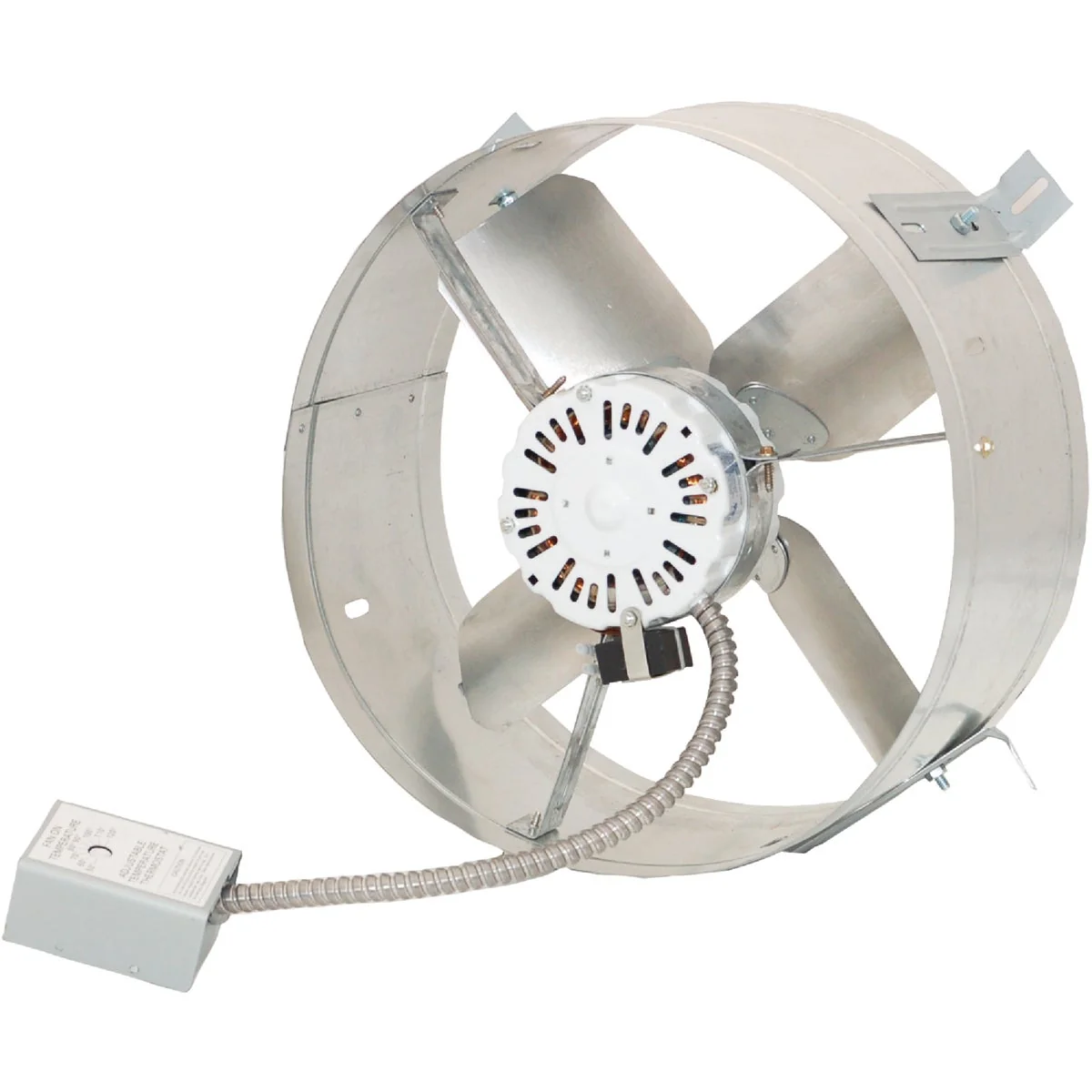 High-Quality Ventamatic Superior Energy Efficient Galvanized Gable Mount Attic Vent Innovative