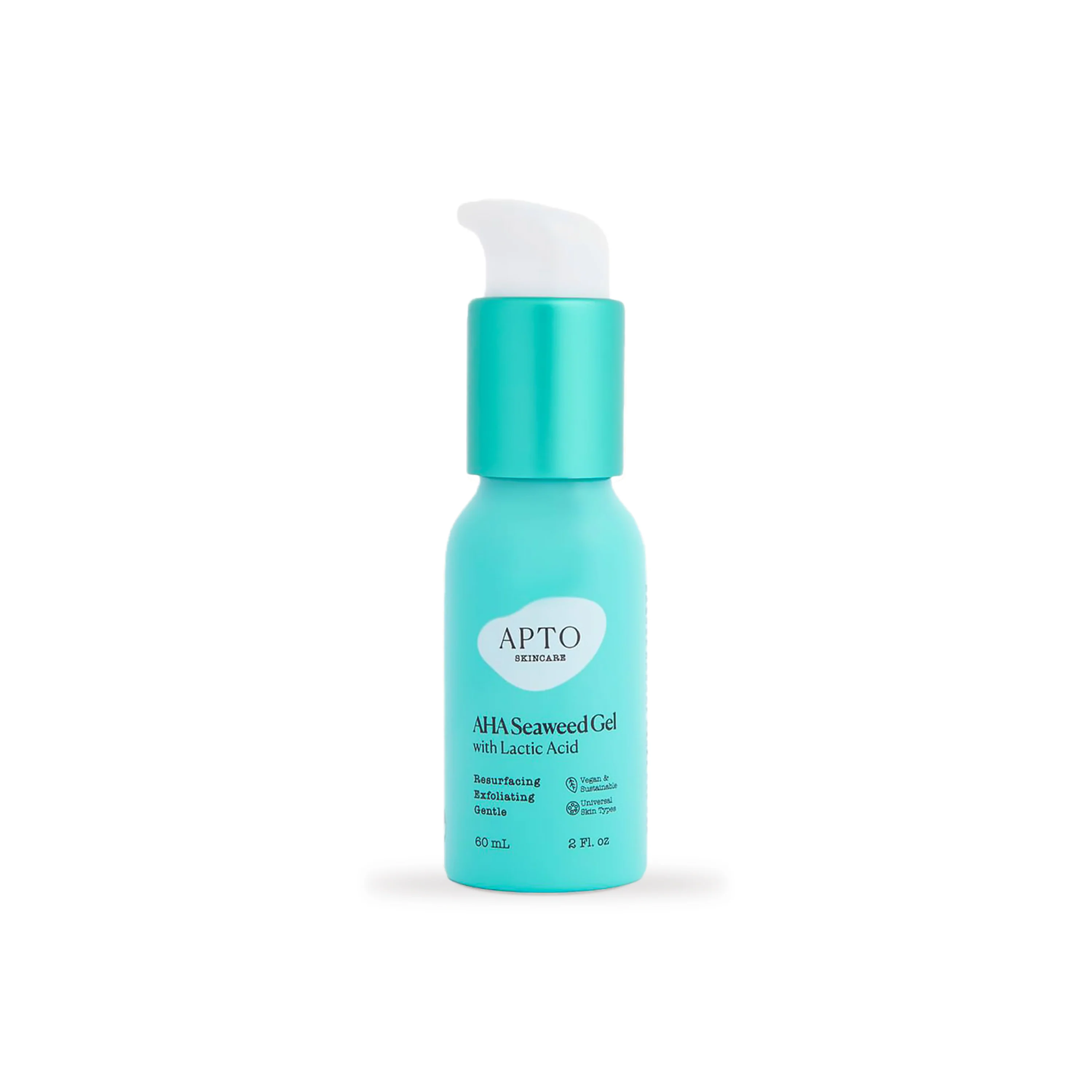 Quality APTO Skincare AHA Seaweed Gel with Lactic Acid Resurfacing Deeply Exfoliating Formula Clean