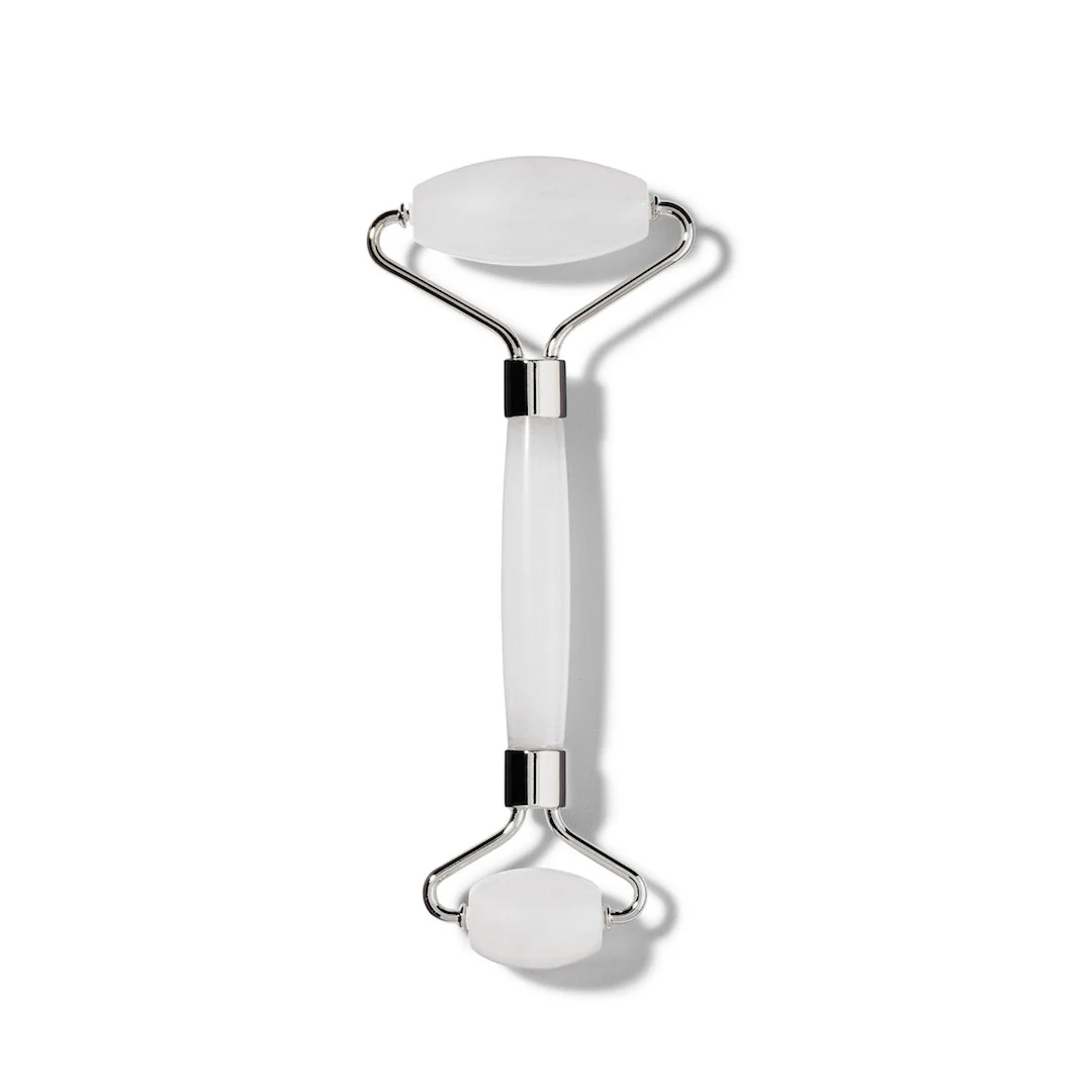 Next-Generation Terra Beauty Bars Frosted Quartz Facial Roller Optimized