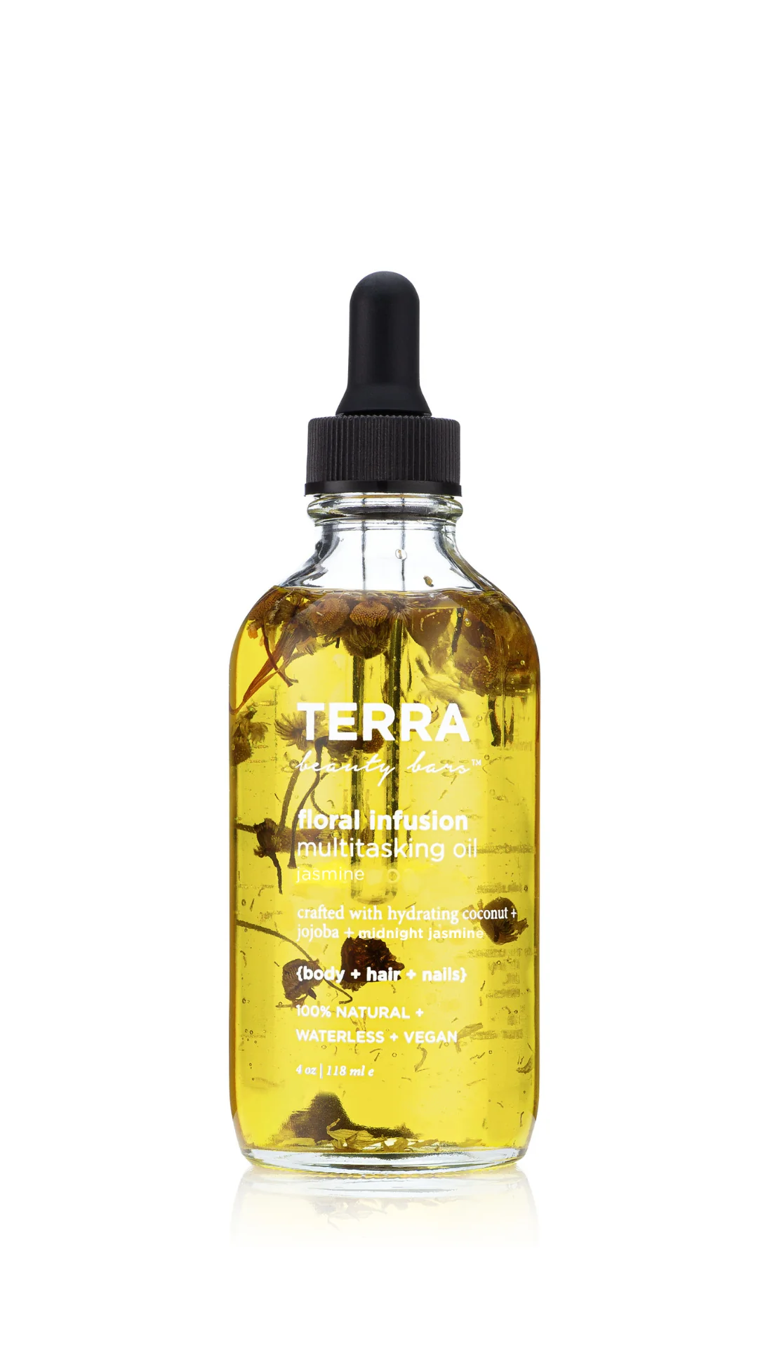 Proven Terra Beauty Bars Floral Infusion Multitasking Oil for Body Hair Artisan