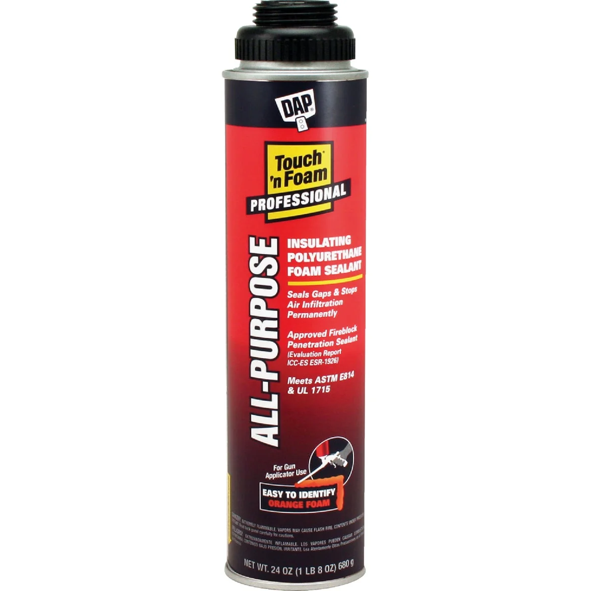 Carefully Designed Dap Touch 'n Foam 24 Oz. All-Purpose Polyurethane Gun Foam Sealant Organic
