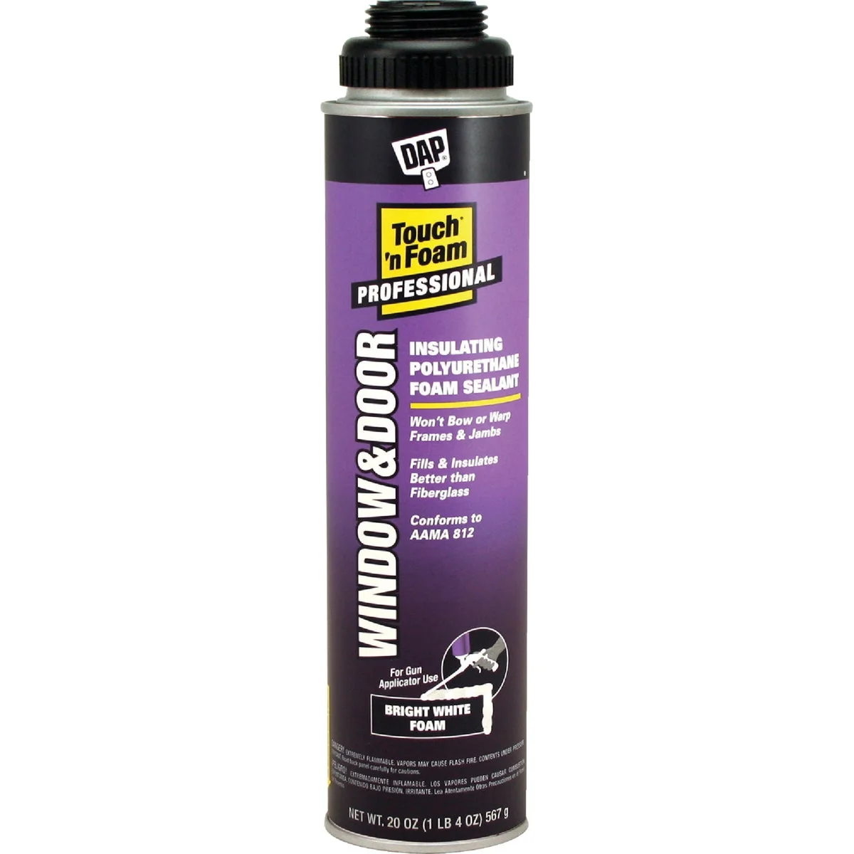 High-Grade Dap Touch n Foam 20 Oz. Window Door Polyurethane Gun Foam Sealant Refined