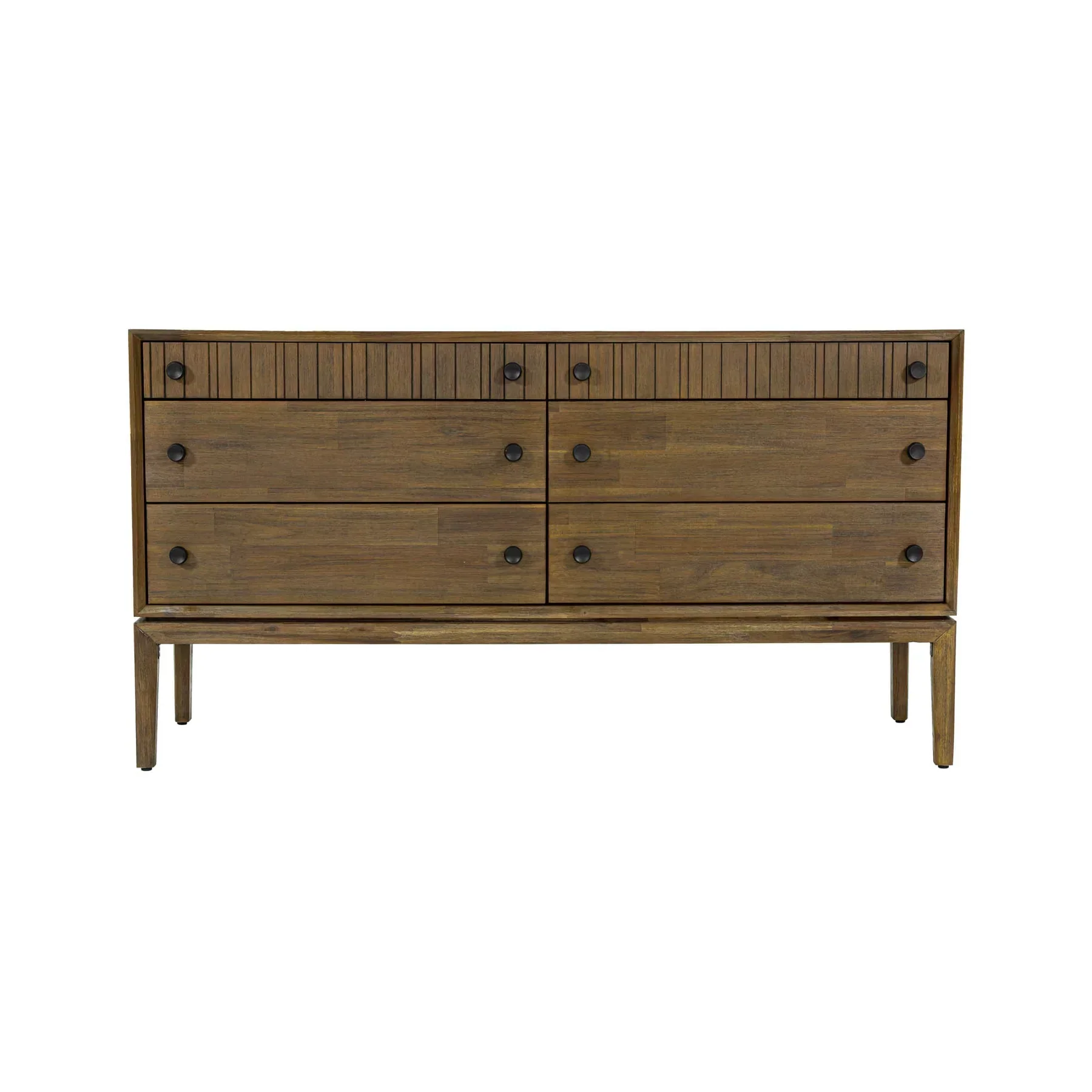 Casual West 6 Drawer Dresser Smooth