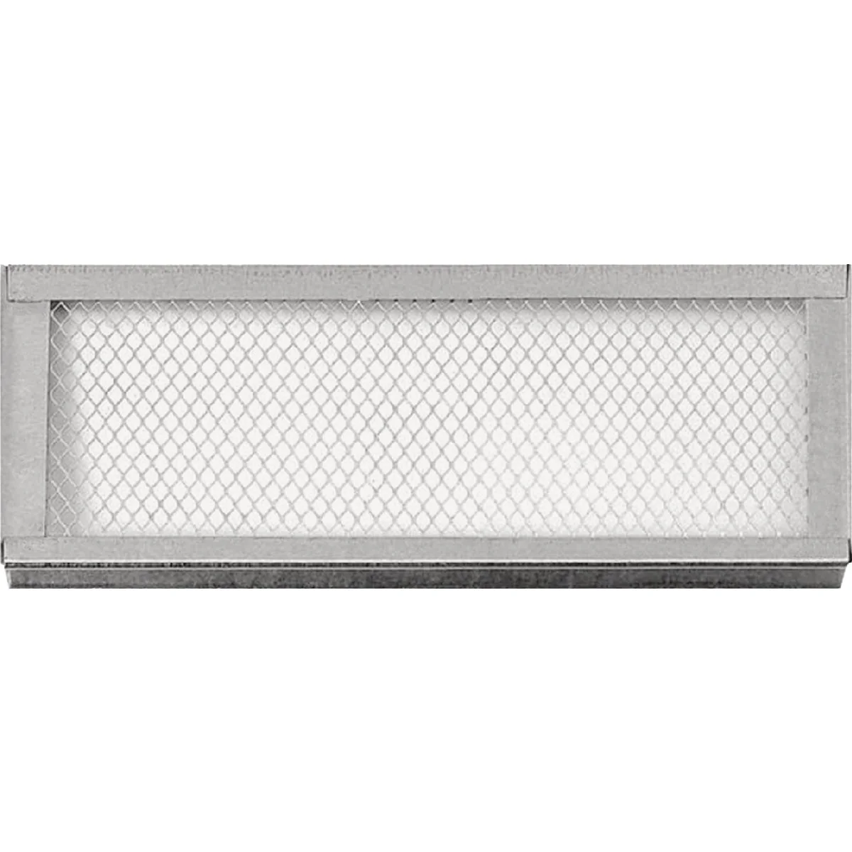 Authentic Bay Cities Metal 6 x 14-1 8 Snap-In Foundation Vent Solid