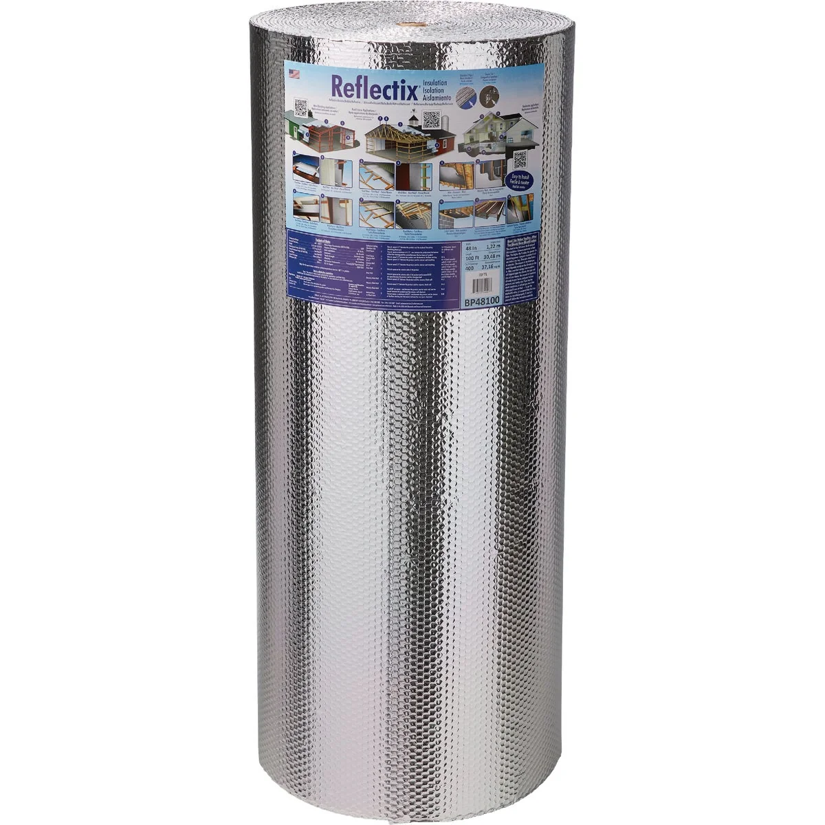 Pure Reflectix 48 In. x 100 Ft. Double Reflective Insulation Trusted