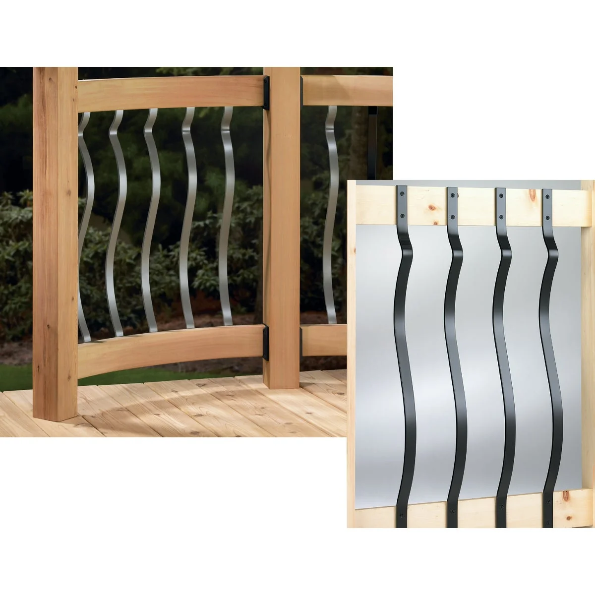Genuine Deckorators 32-1 4 In. Bronze Aluminum Baroque Baluster 5-Pack Fashionable