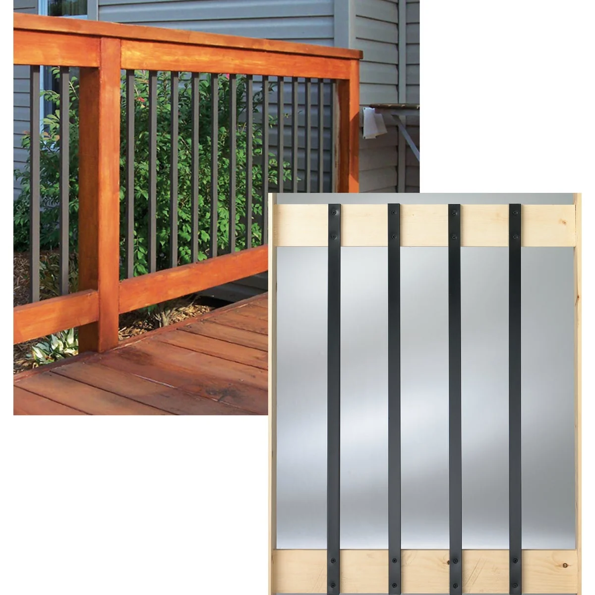 Artisan Deckorators 32 In. Black Aluminum Traditional Baluster 10-Pack Selected
