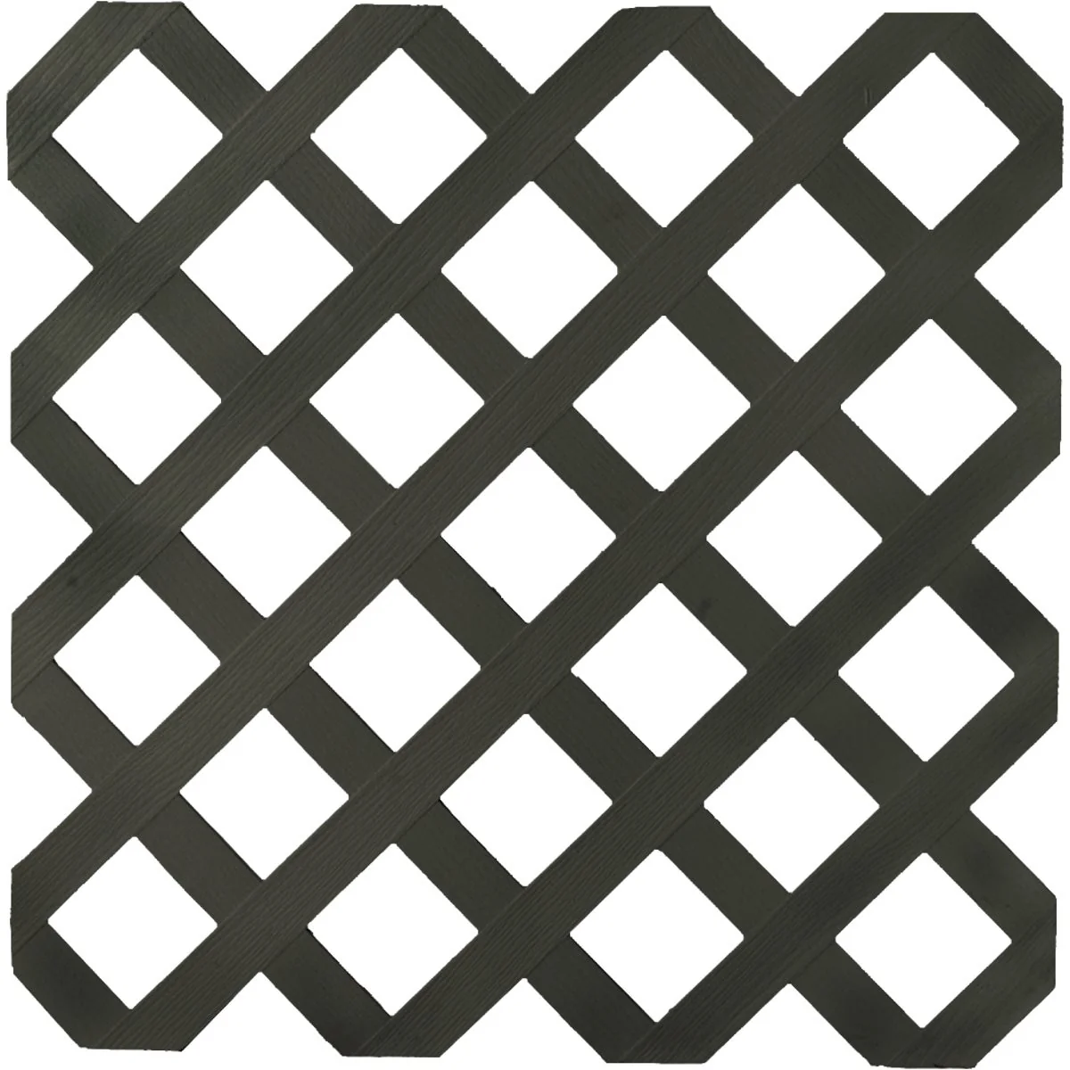 Reusable Dimensions 4 Ft. W x 8 Ft. L x 1 8 In. Thick Black Vinyl Lattice Panel World-Class