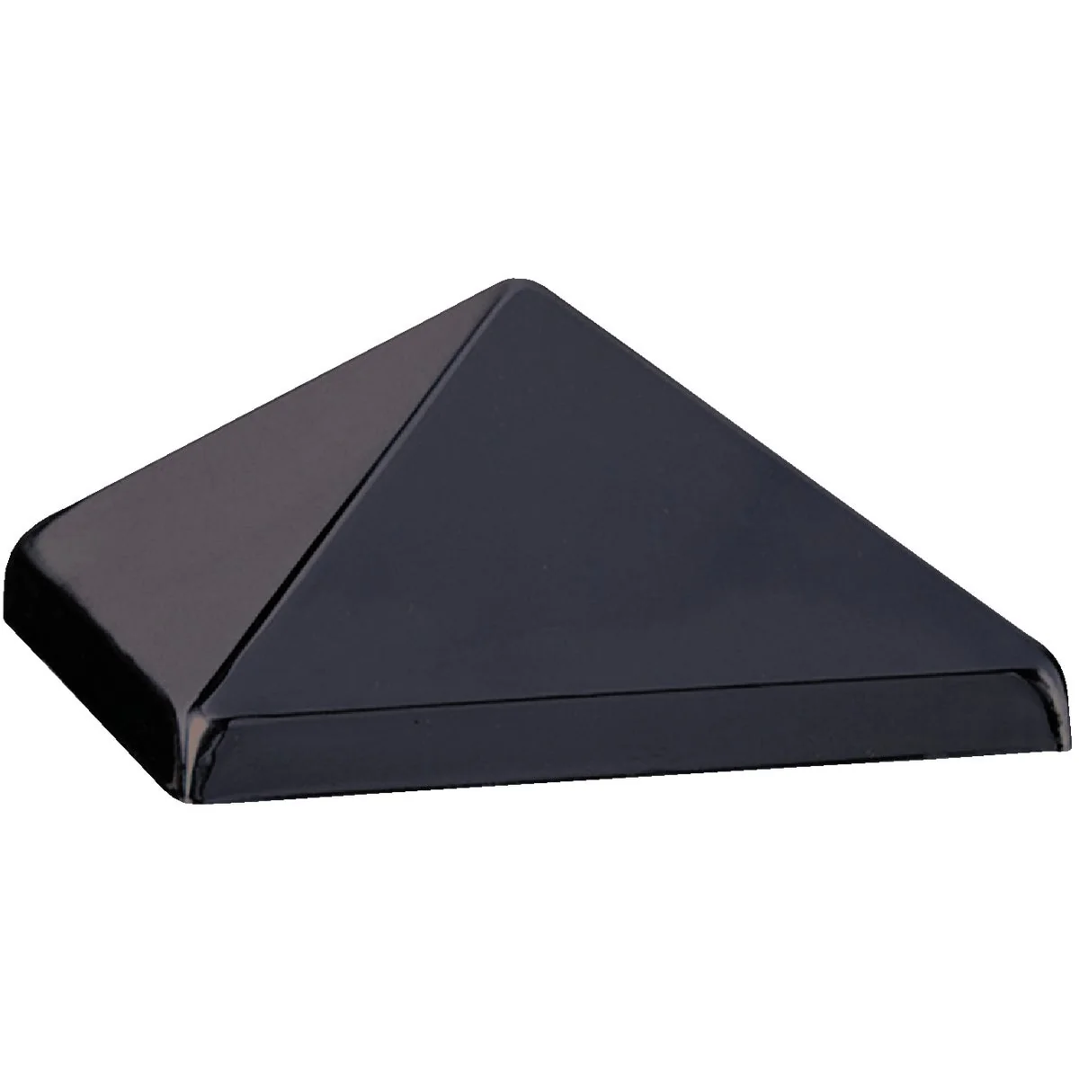 Long-Lasting Deckorators 4 In. x 4 In. Metal Black Post Cap Next-Generation