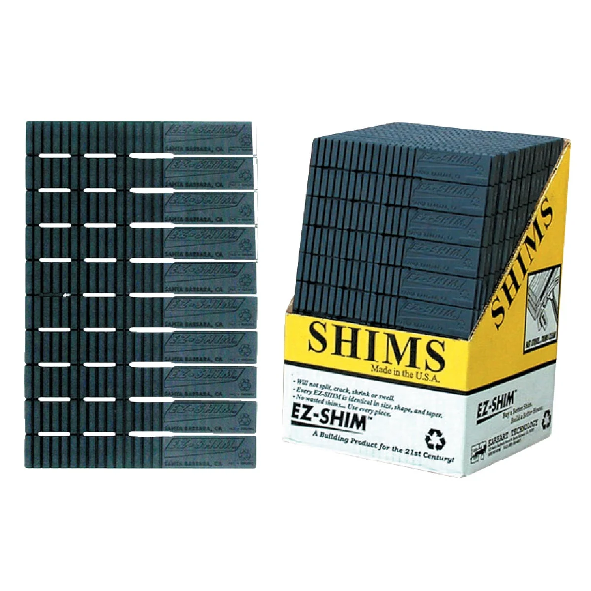 World-Class EZ Shim 8 In. L Bulk Plastic Shims 36-Count Official