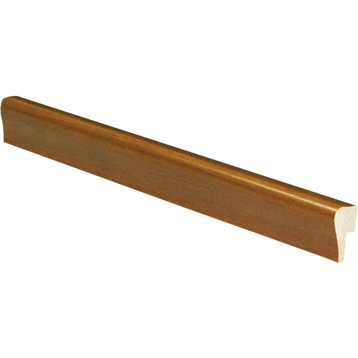 Smart Inteplast Building Products 5 16 In. W. x 1-1 8 In. H. x 8 Ft. L Independence Cherry Polystyrene Cap Molding Expertly Made