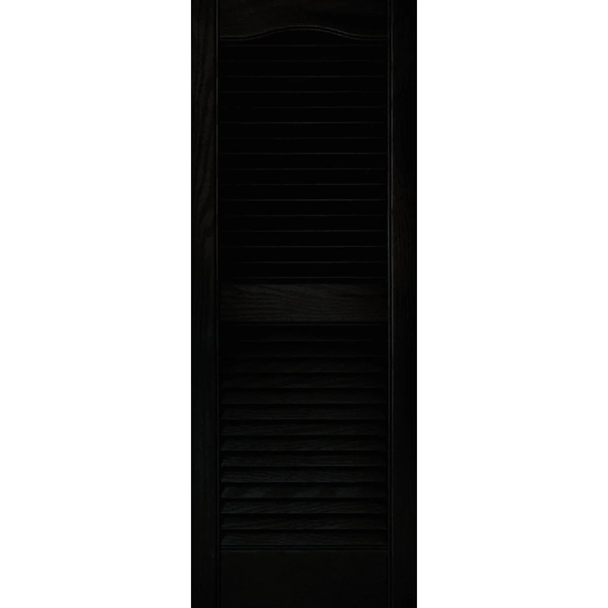 Premium Builders Edge 15 In. x 39 In. Vinyl Louvered Shutter 2-Pack Fast