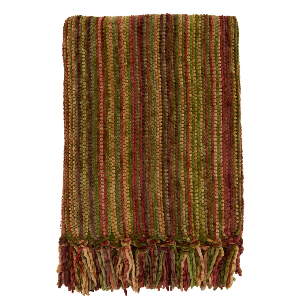 High-Grade Chenille Throw Multi Effective