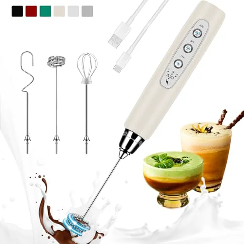 Secure Milk Frother Handheld Rechargeable Breathable