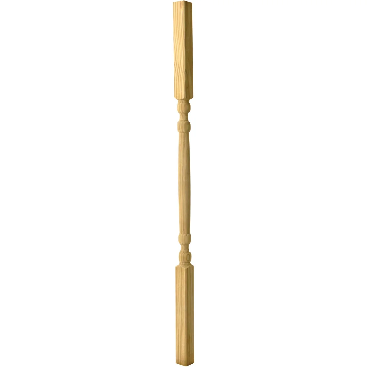 Powerful ProWood 2 In. x 2 In. x 36 In. Treated Wood Colonial Spindle Baluster User-Friendly