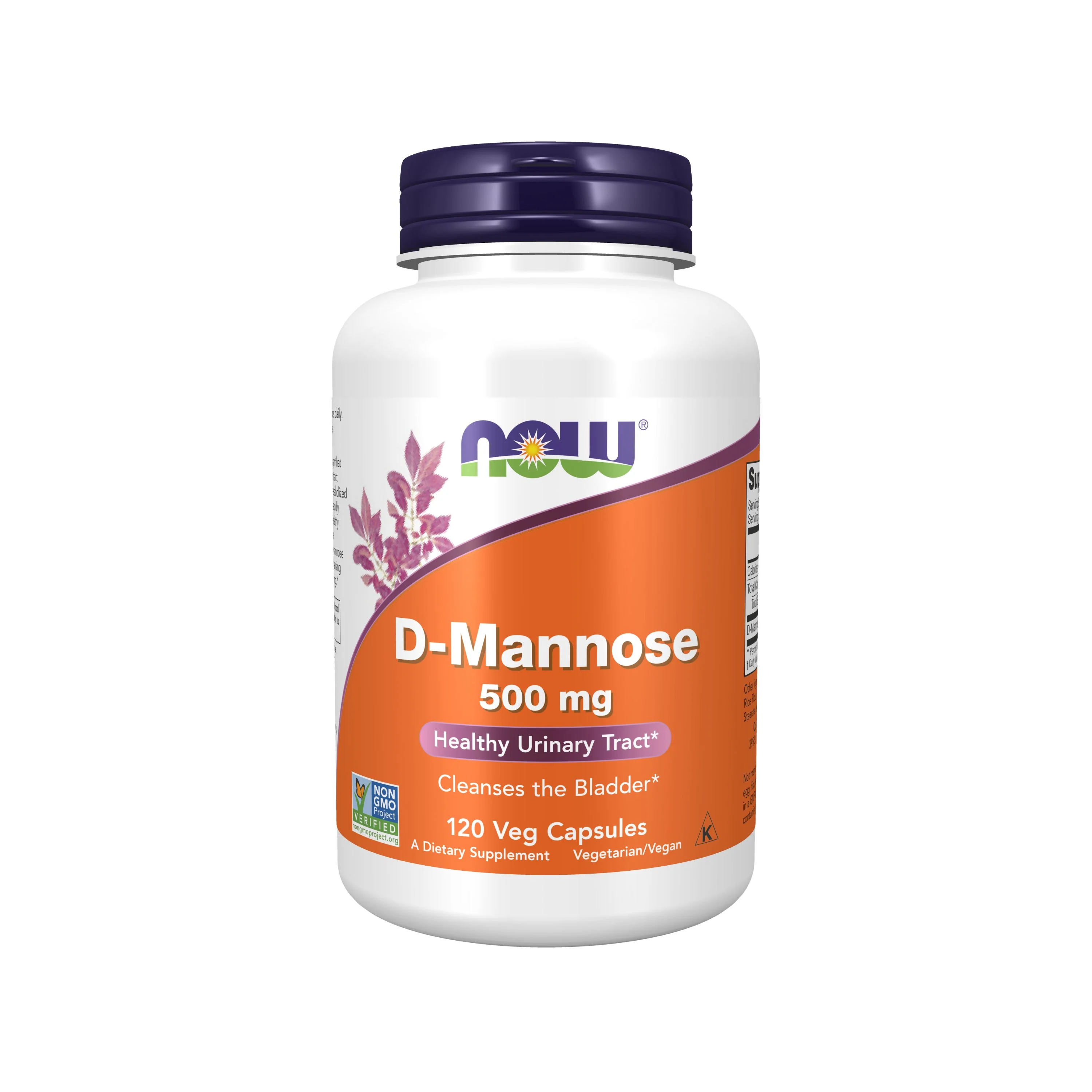 Carefully Designed NOW Foods D-Mannose 500MG - For Healthy Urinary Tract Efficient