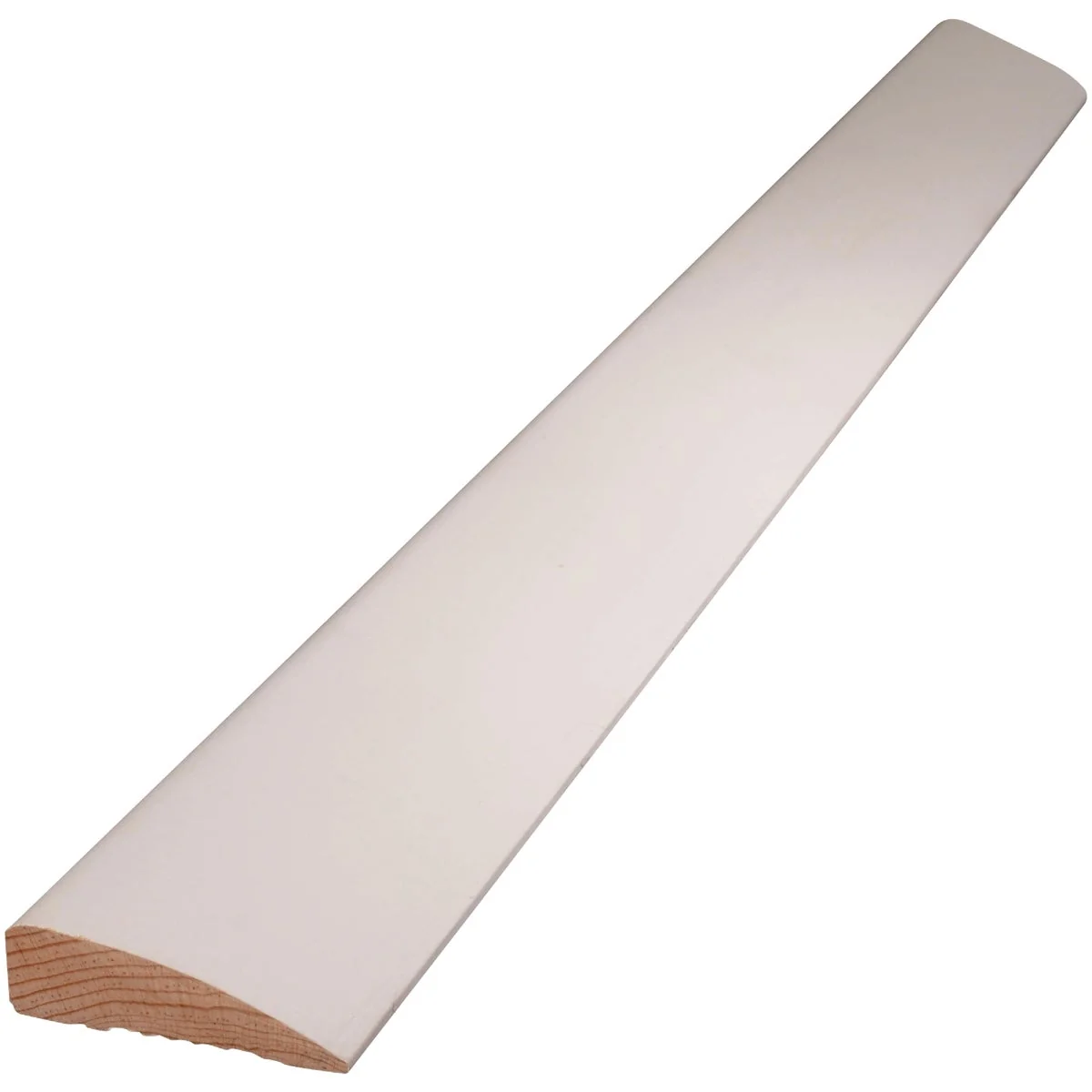 Clean Alexandria Moulding 11 16 In. W. x 2-1 4 In. H. x 7 Ft. L. White Finger Joint Pine Ranch Casing Solid