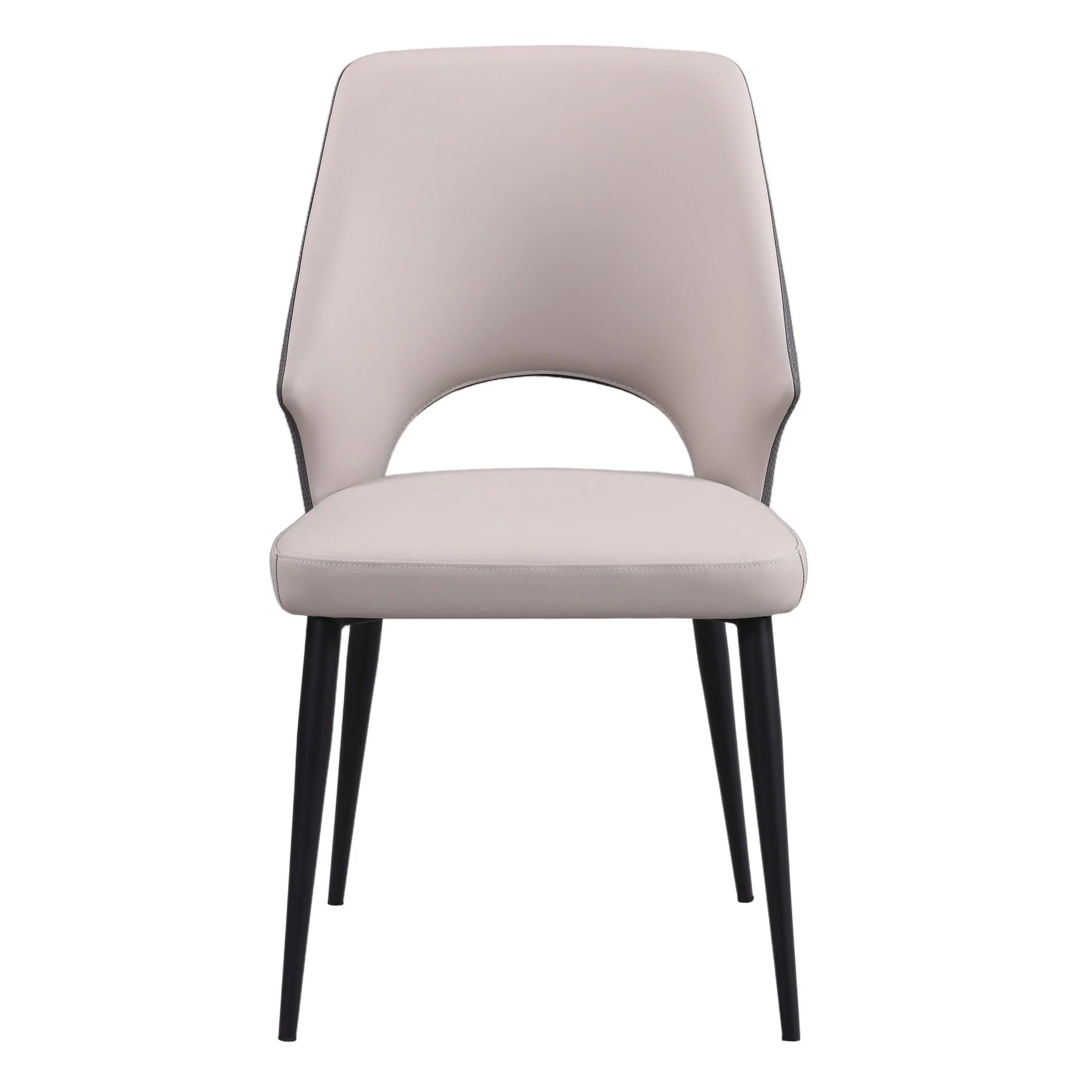 Pure Tamar Faux Leather Two-Tone Dining Chair Official