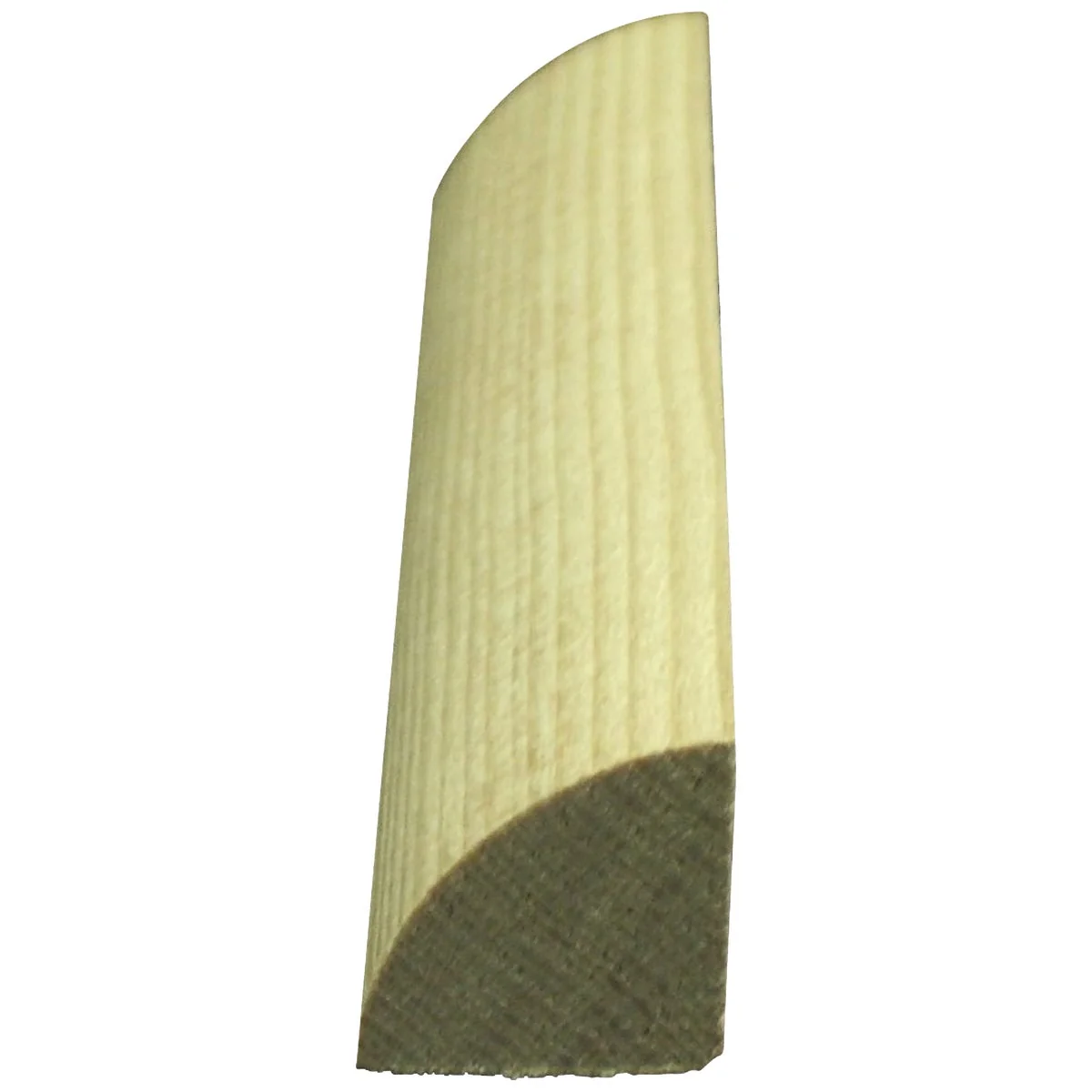 High-Grade Alexandria Moulding 11 16 In. W. x 11 16 In. H. x 8 Ft. L. Hemlock Quarter Round Molding Efficient