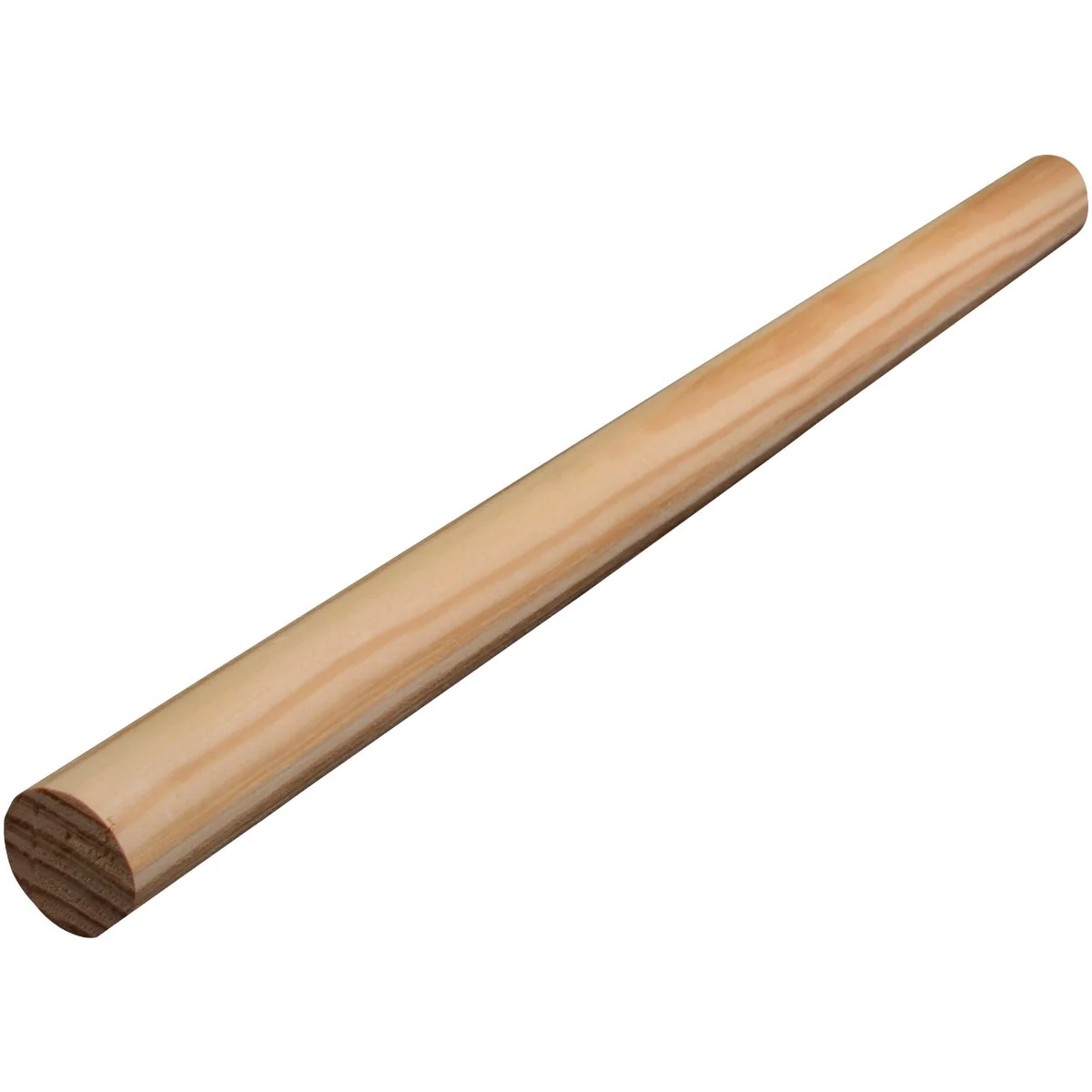 Fine Alexandria Moulding 1-5 16 In. x 8 Ft. Solid Pine Full Round Molding Advanced