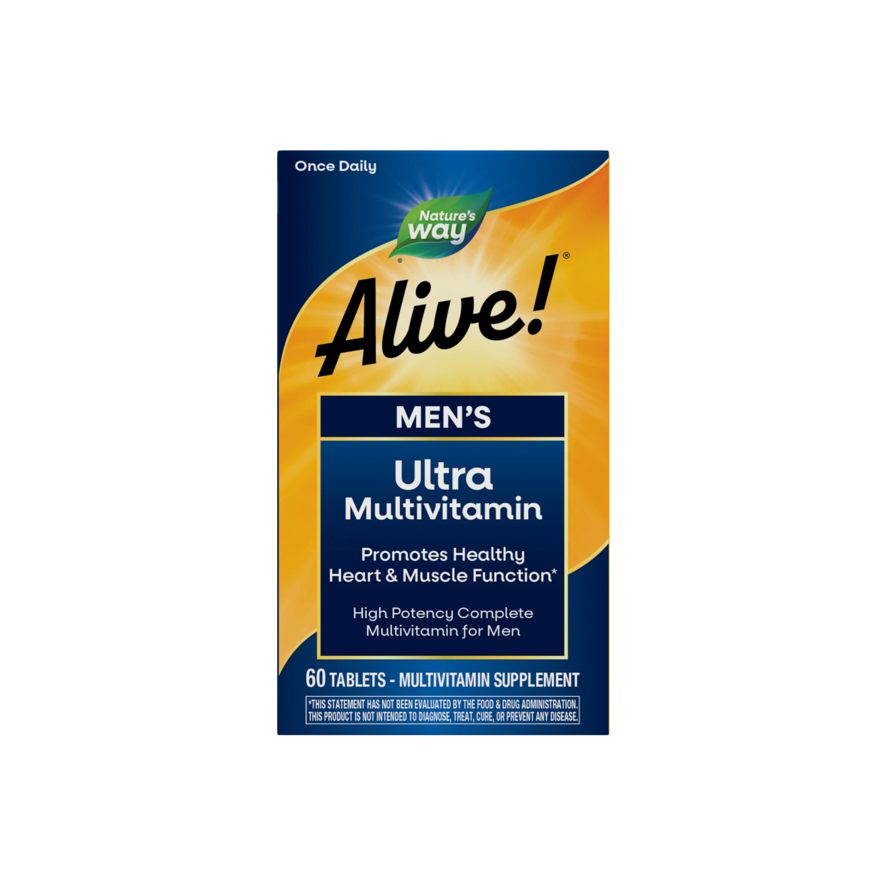 Specialty Nature's Way Alive ® Ultra Multivitamin - Promotes Health Heart Muscle Fucntion Versatile
