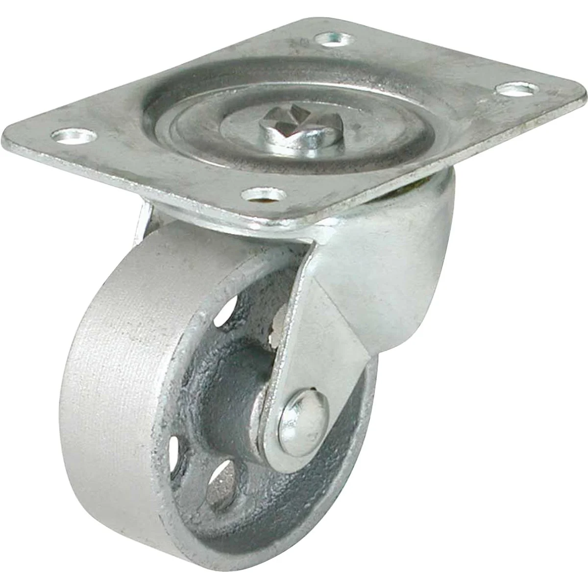 Quality Shepherd 4 In. Cast-Iron General-Duty Swivel Plate Caster High-Quality