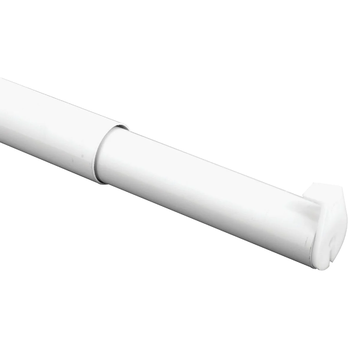 World-Class John Sterling Closet-Pro 18 In. to 30 In. x 1-1 4 In. Extra Heavy-Duty Adjustable Closet Rod White Reusable