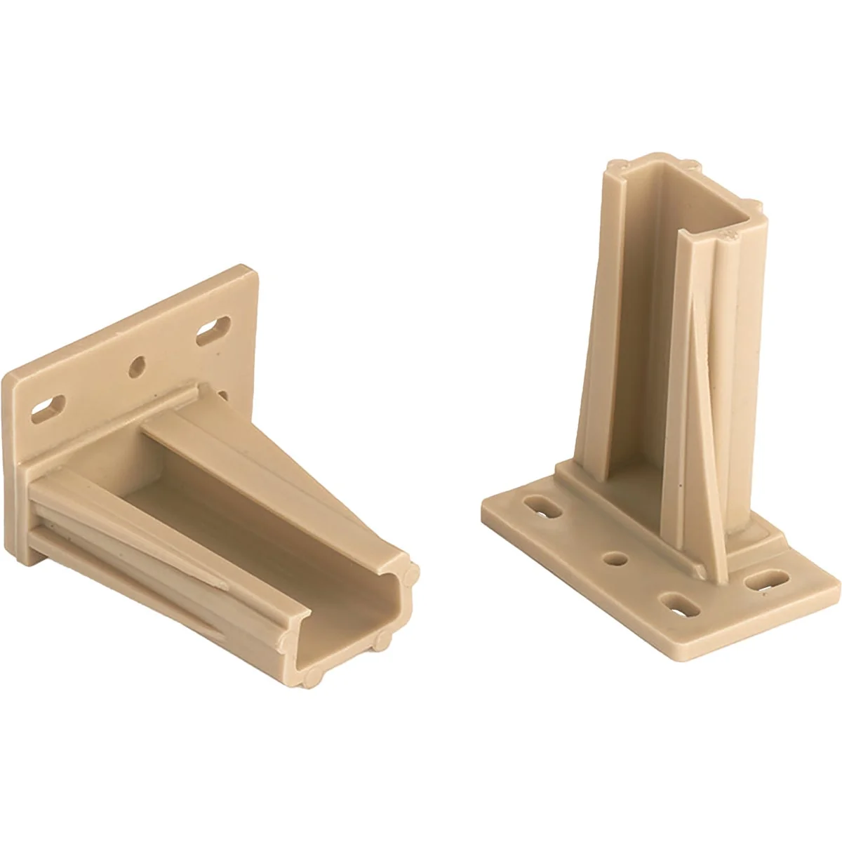 Consistent Knape Vogt 2-3 8 Plastic Drawer Slide Mounting Bracket 2-Pack Specialty