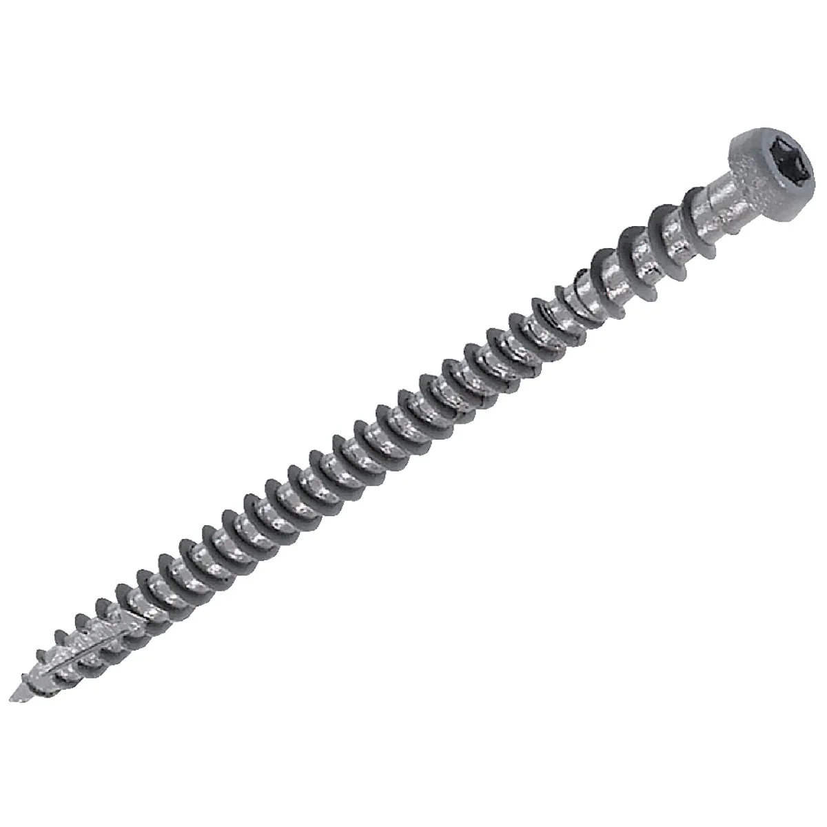 Luxury FastenMaster TrapEase 3 10 x 2-1 2 In. Gray Composite Deck Screw 1050 Ct. Pail Easy-to-Use