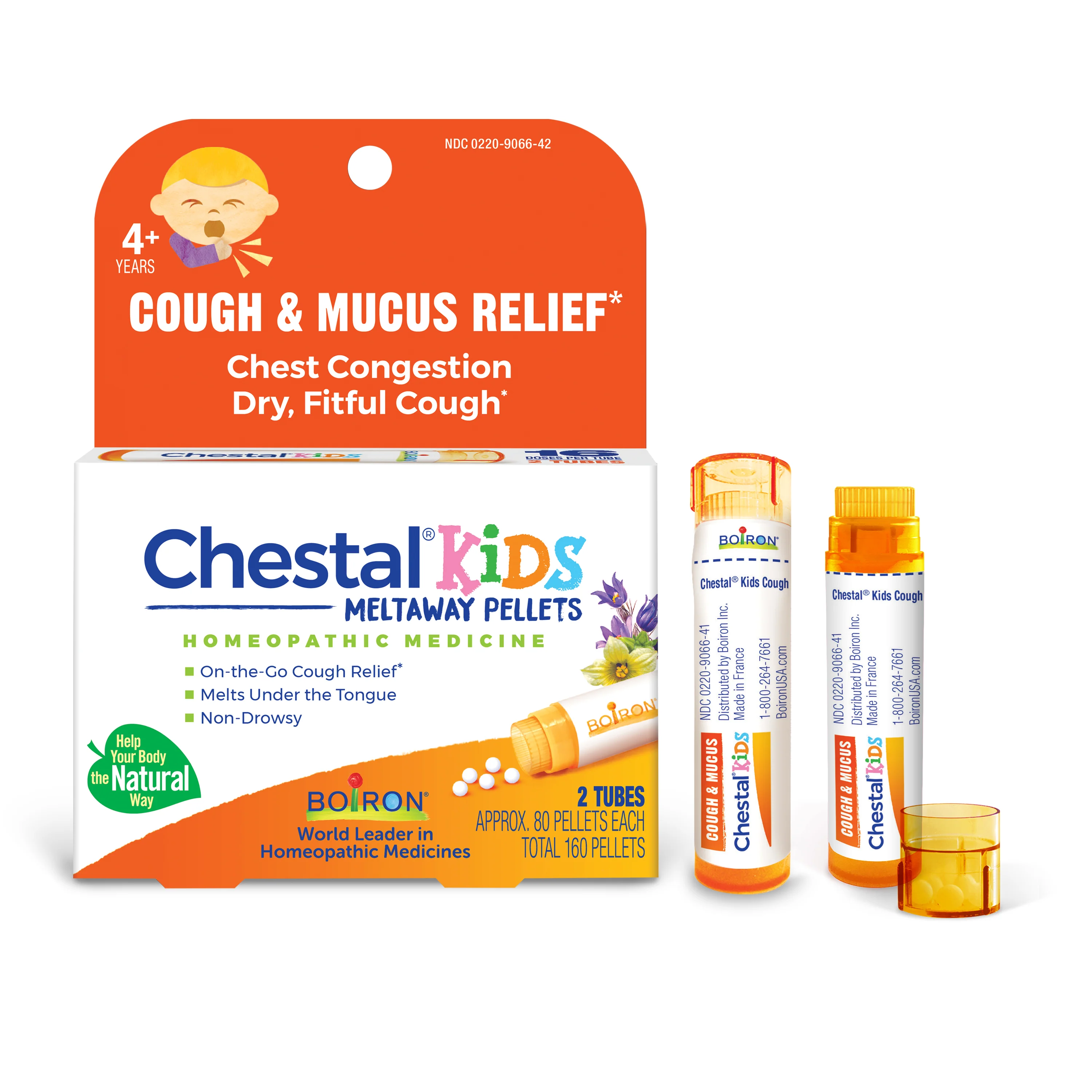 Flexible Boiron Chestal Kids Pellets Certified