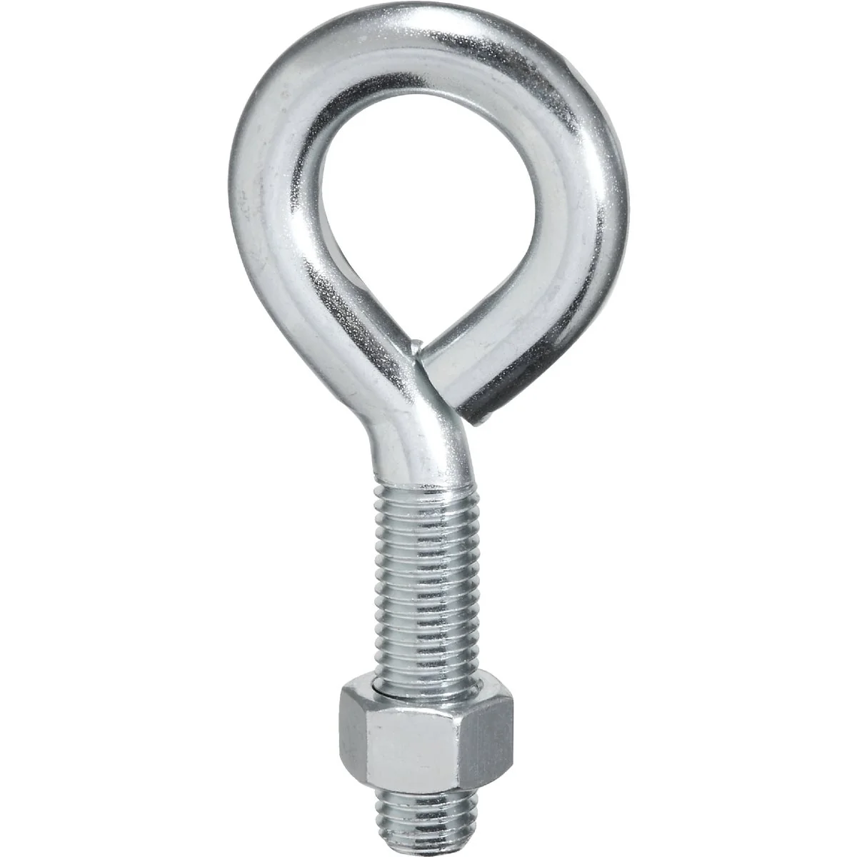 Expertly Made National 3 4 In. x 6 In. Zinc Eye Bolt with Hex Nut Certified