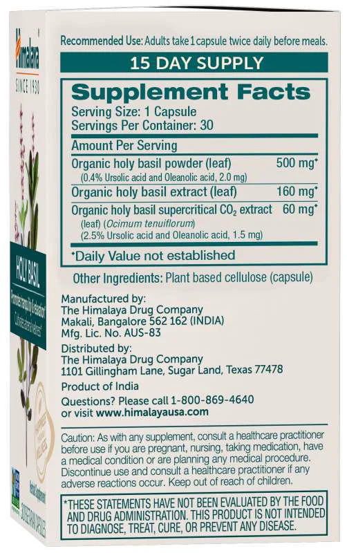 Healthy Himalaya Holy Basil Next-Generation