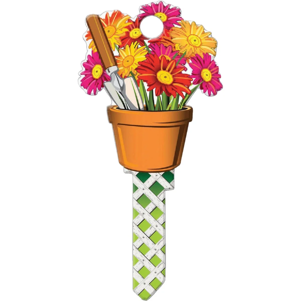 Luxury Lucky Line Gardening Design Decorative House Key SC1 Smart
