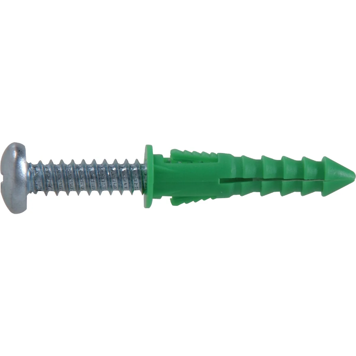 Consistent Hillman 12 - 14 - 16 Thread x 1-1 2 In. Green Ribbed Plastic Anchor 4 Ct. Elite