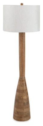Sophisticated Ailsa Wood Floor Lamp Superior