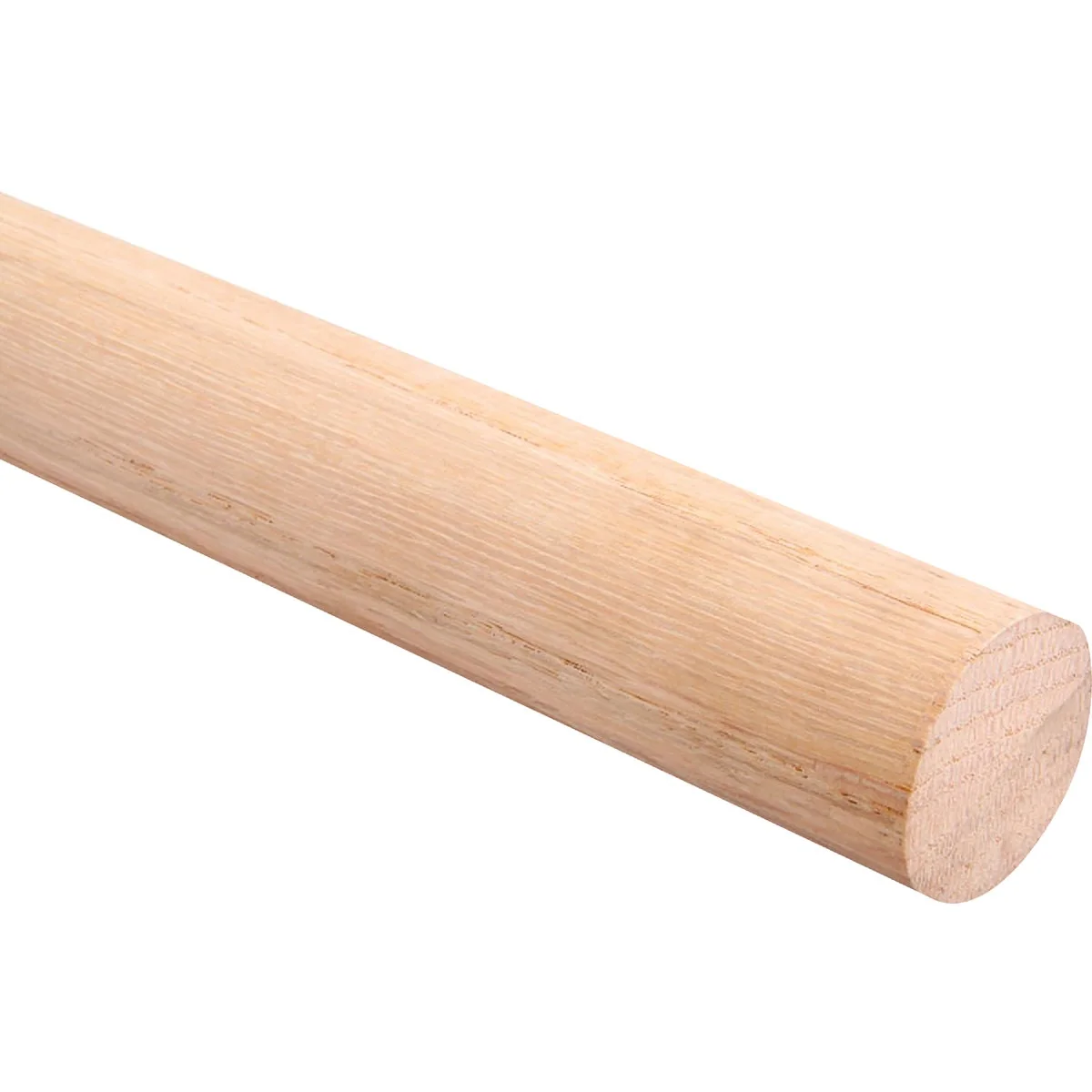Healthy John Sterling Closet-Pro 8 Ft. x 1-5 16 In. Red Oak Closet Rod Unfinished Elite