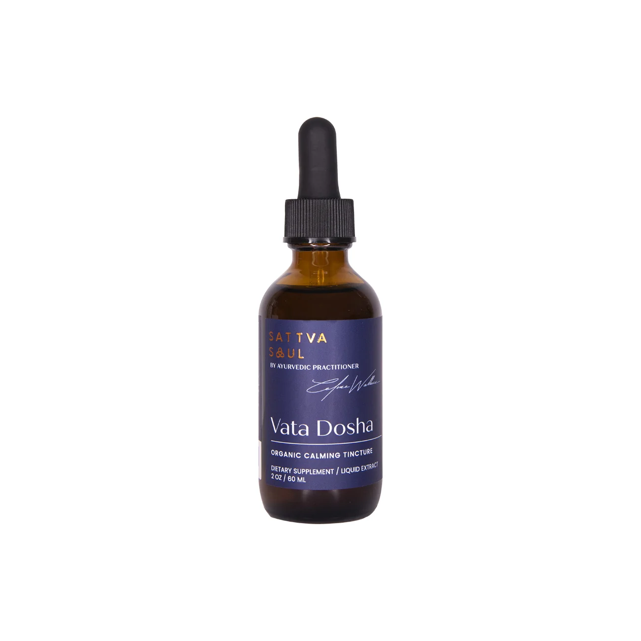 Smooth Sattva Soul Organic Vata Tincture - Calming Environmentally Friendly