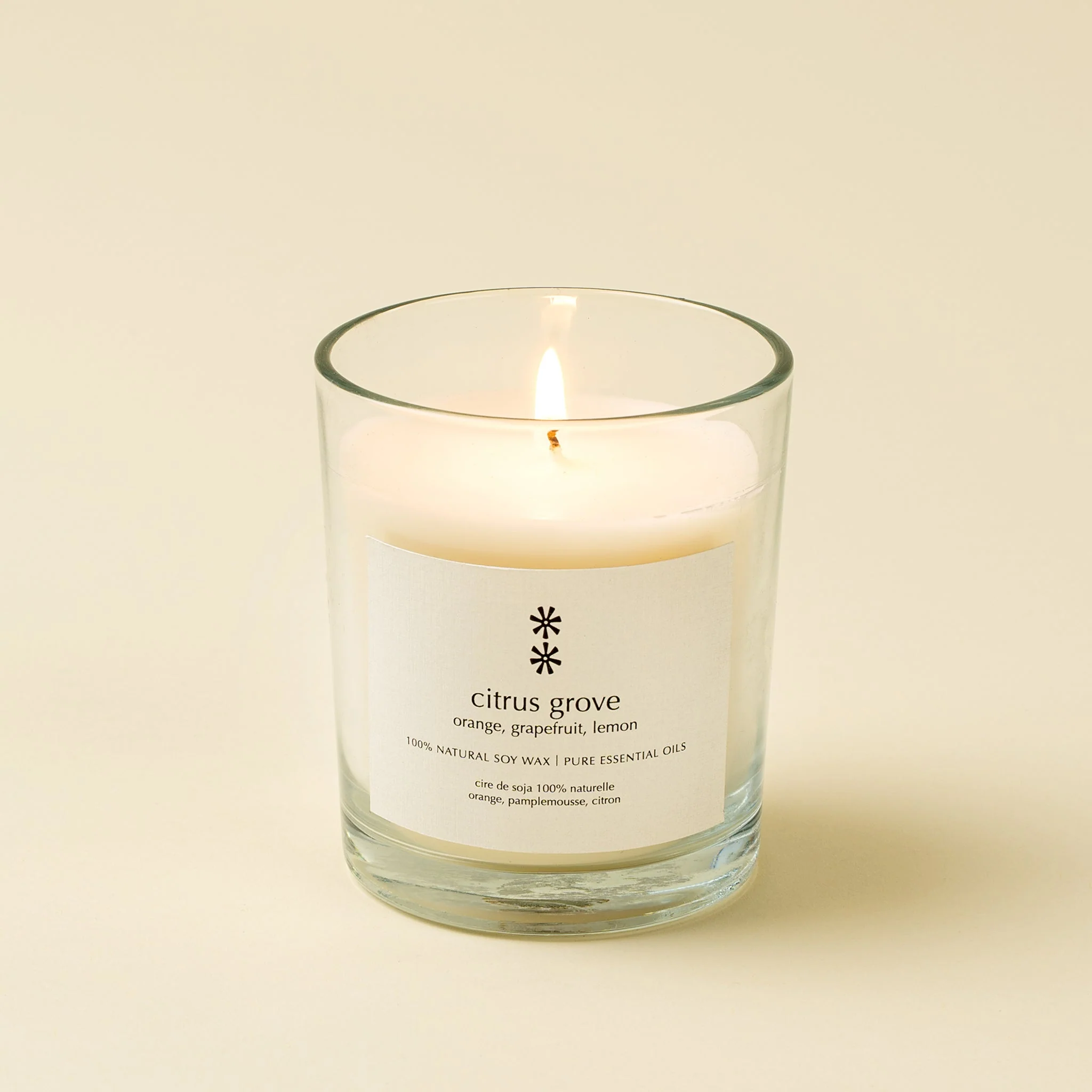 First-Class Citrus Grove Soy Candle Elegant