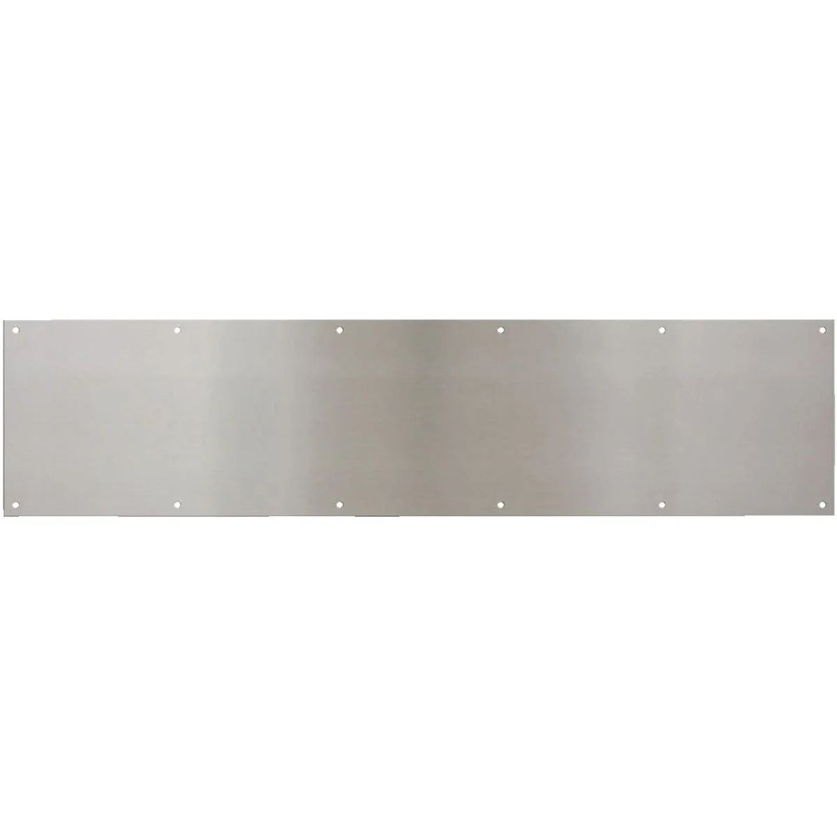 Organic National 8 In. x 34 In. Satin Nickel Aluminum Kickplate Professional