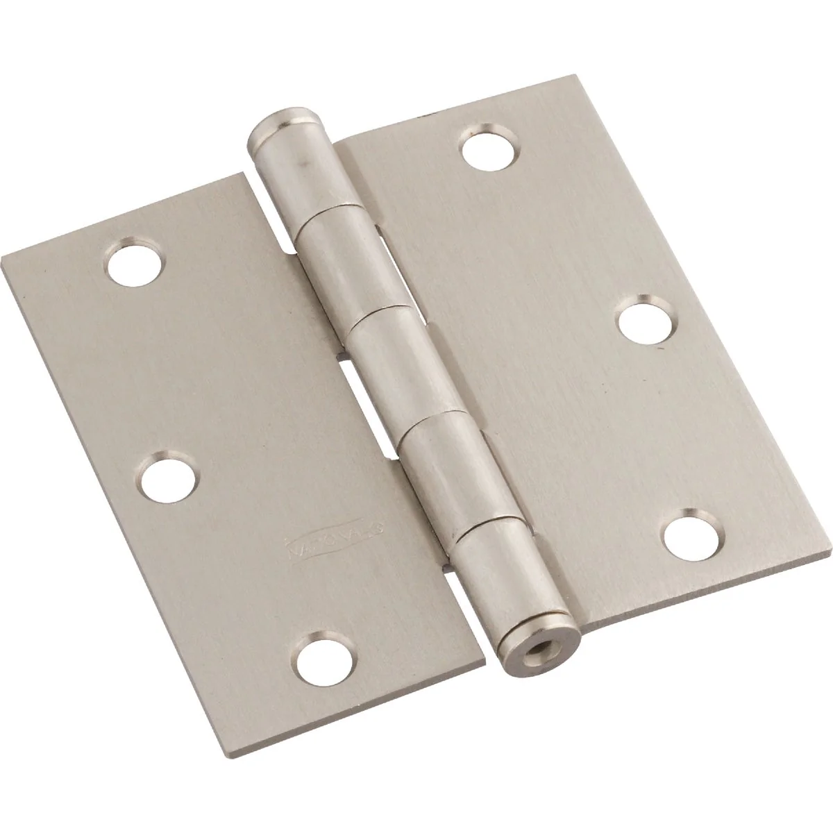 Proven National 3-1 2 In. Square Satin Nickel Door Hinge Certified
