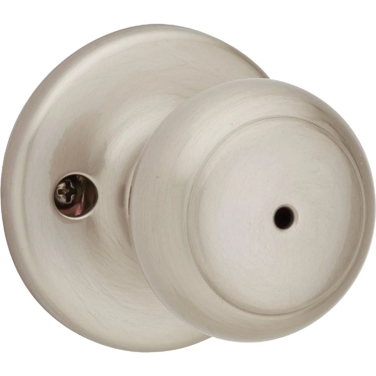 Optimized Kwikset Cove Satin Nickel Bed Bath Door Knob Reliable