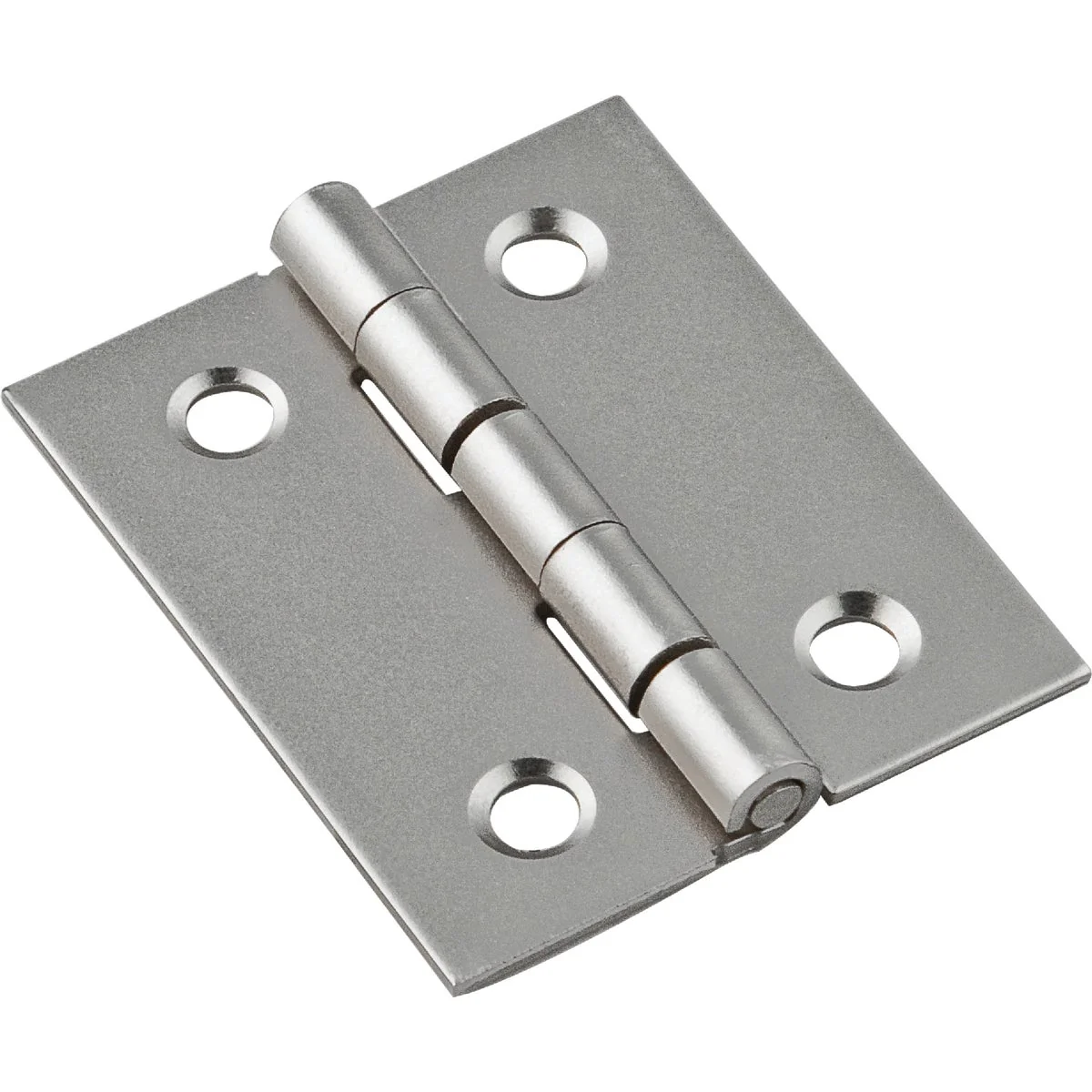 Recyclable National 1-1 2 In. x 1-1 4 In. Satin Nickel Broad Hinge 2-Pack Fine Crafted