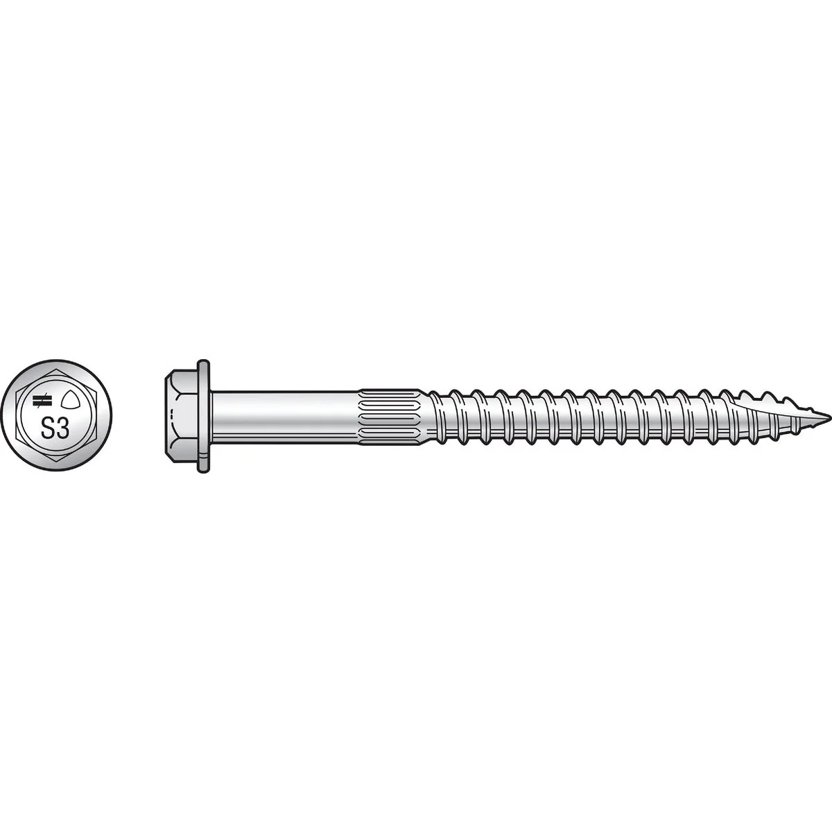 Eco-Friendly Simpson Strong Tie 1 4 In. x 3 In. Wood Screw 150 Ct. High-Quality