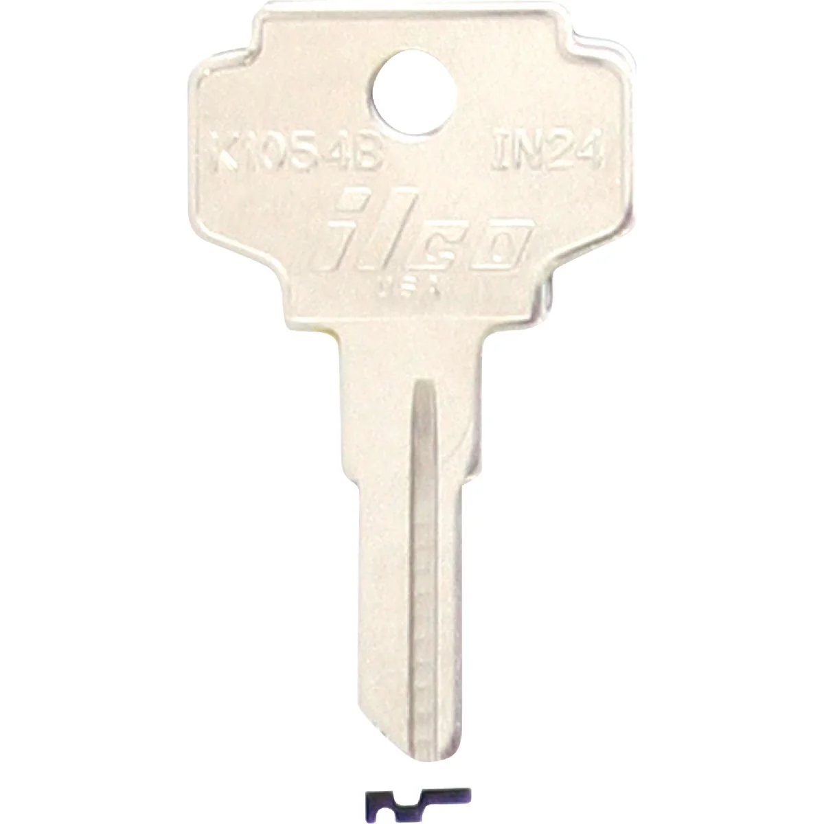 Smooth ILCO Nickel Plated File Cabinet Key IN24 10-Pack Outstanding