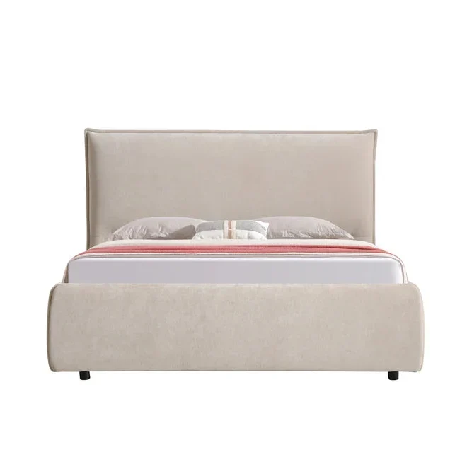 First-Class Arena Gas Lift Storage Bed – Fabric Upholstered Platform Bed World-Class