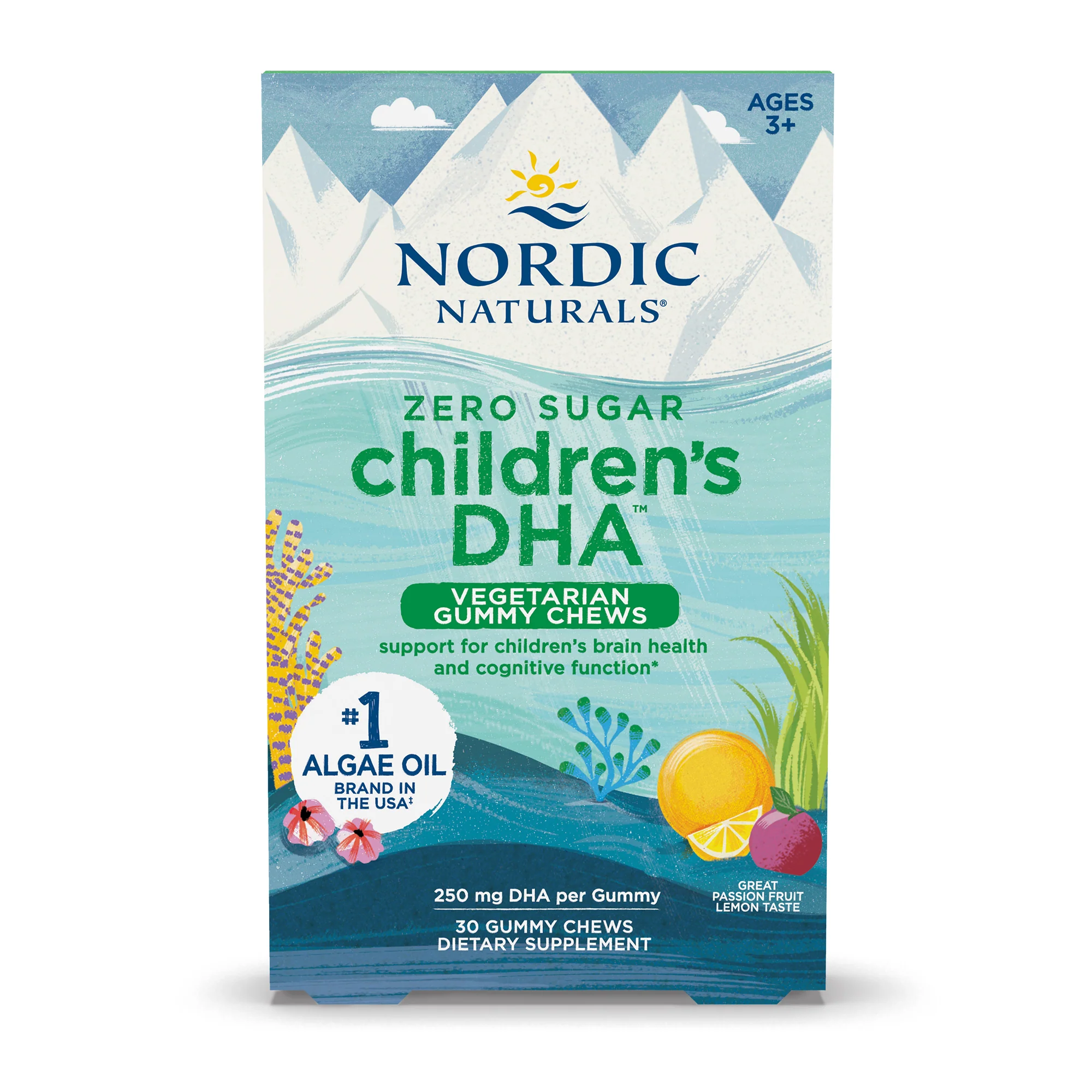 Smart Nordic Naturals Children's DHA Veg Gummy Chew Reliable