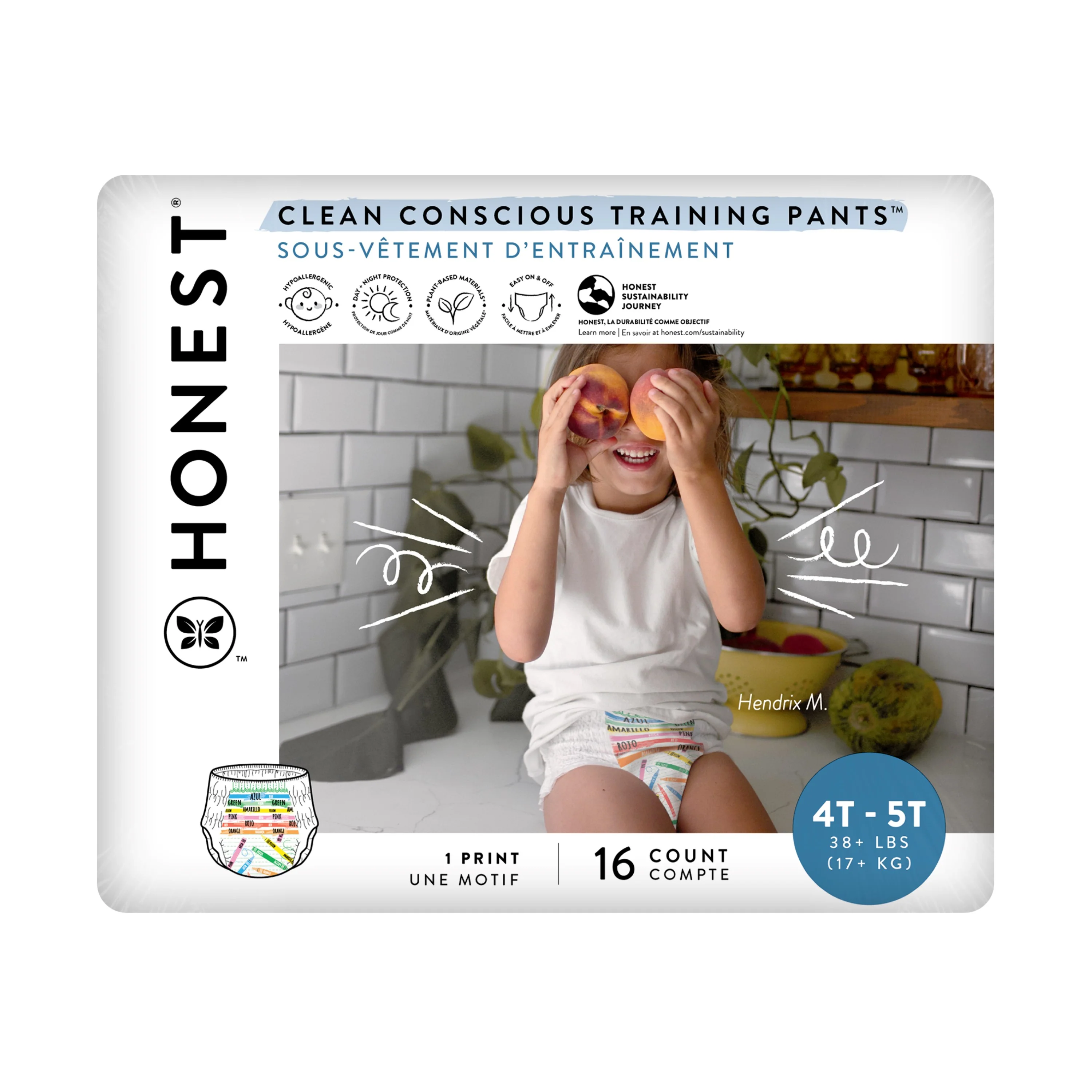 Fine The Honest Company Training Pants - 4T 5T Detailed