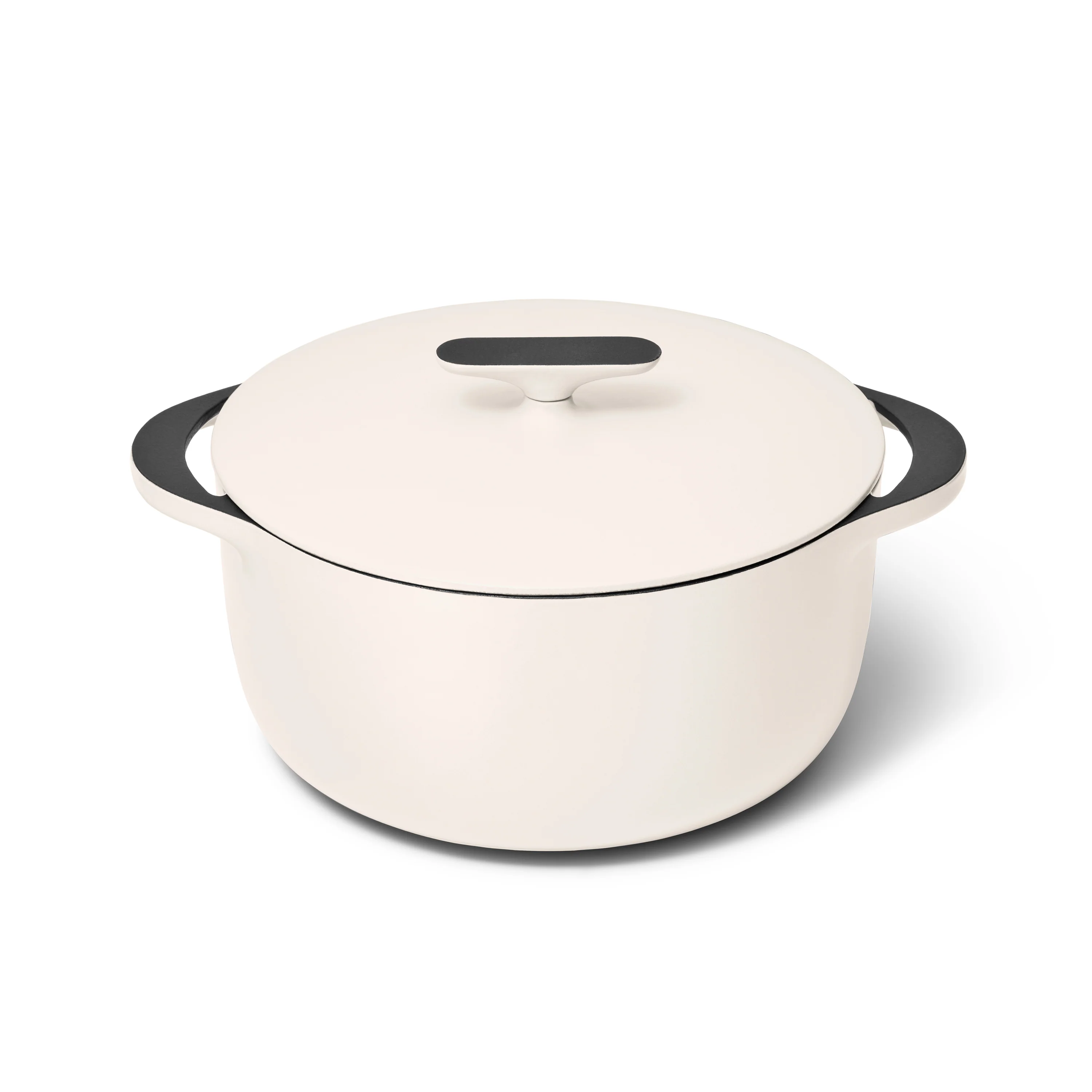 Optimized Caraway Enameled Cast Iron Dutch Oven with Flat Lid 6.5 qt Dependable