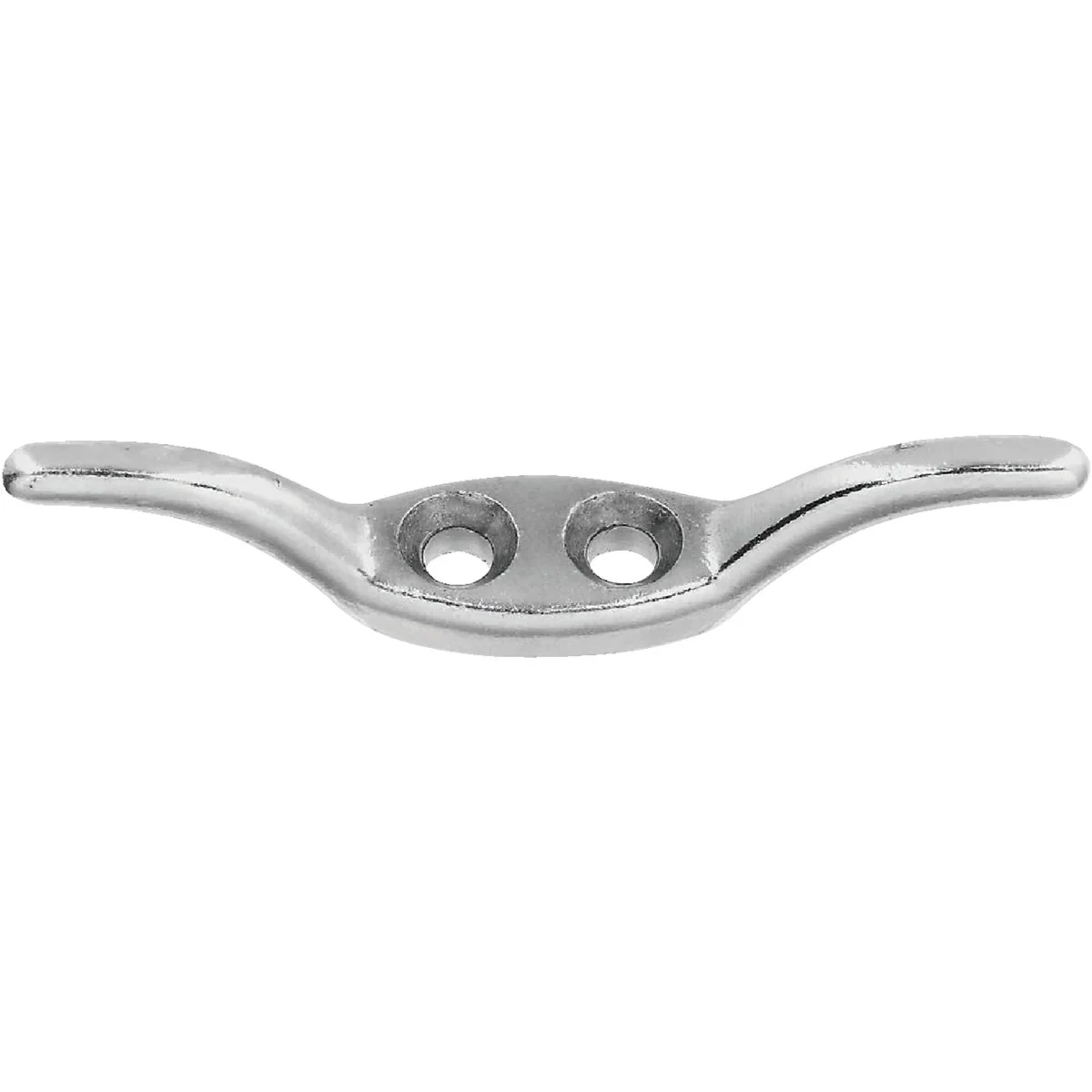 Detailed National 2-1 2 In. Nickel Rope Cleat Clean